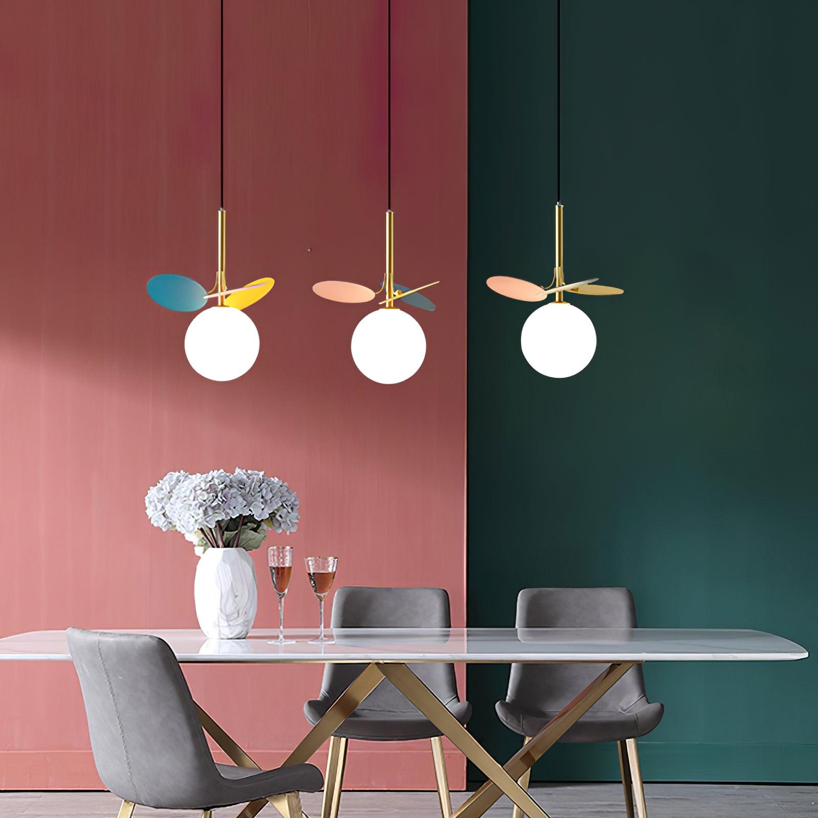 Ivphaus Glas-Pendelleuchte-Letslighting