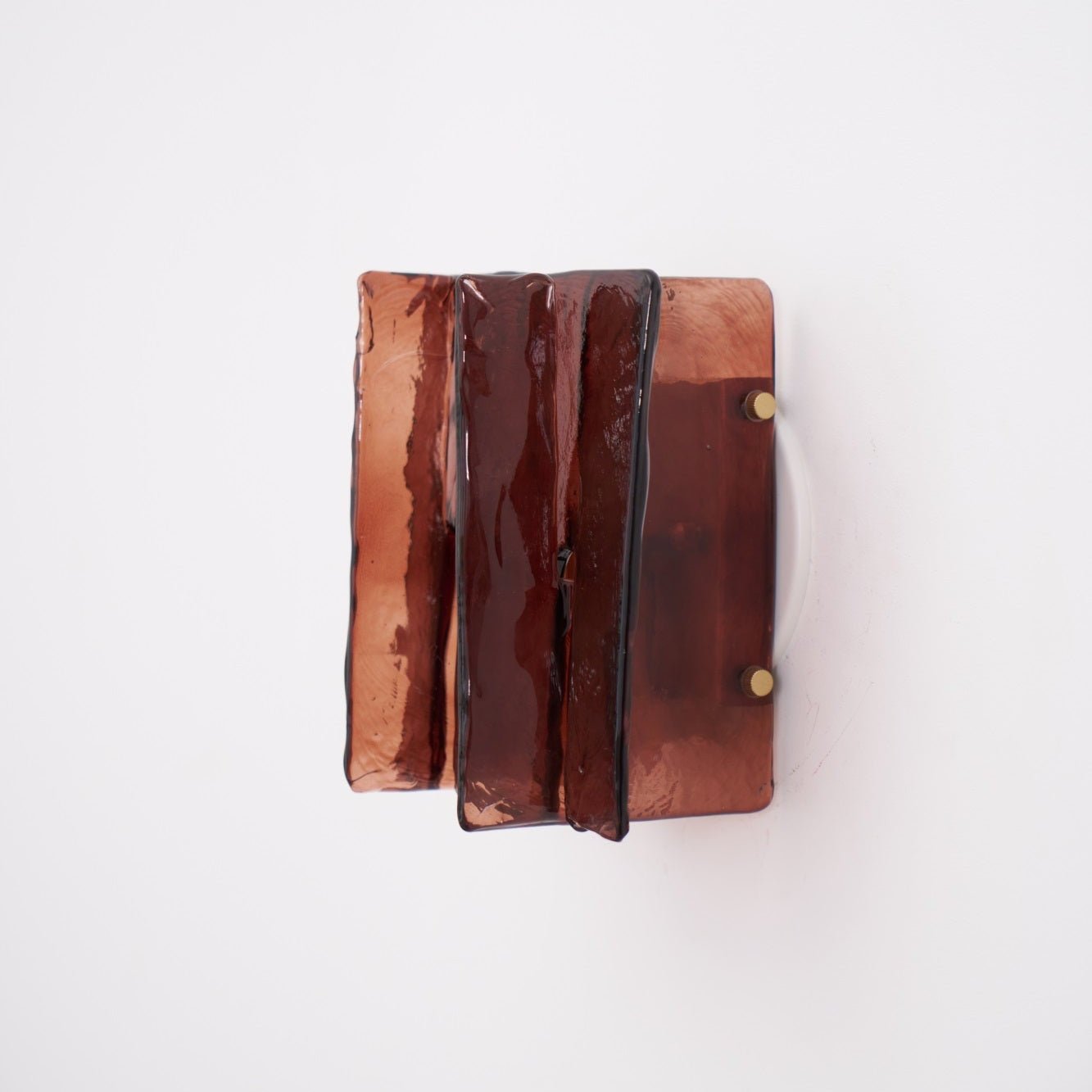 Solanic Minimalistische Glas Kunst Wandleuchte-Letslighting