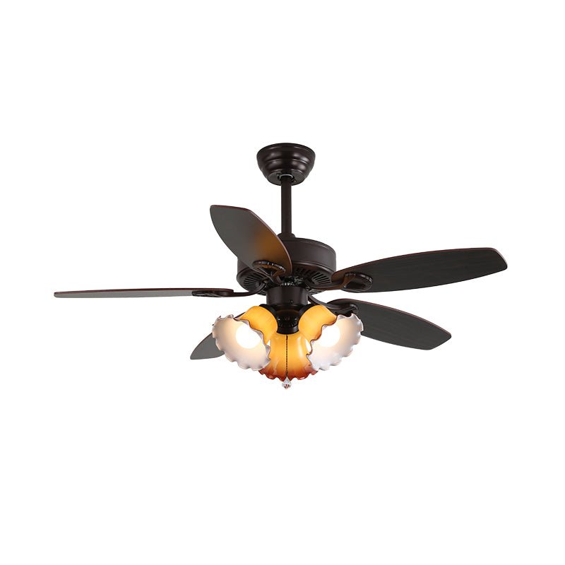 Elora Vintage Deckenventilatorleuchte