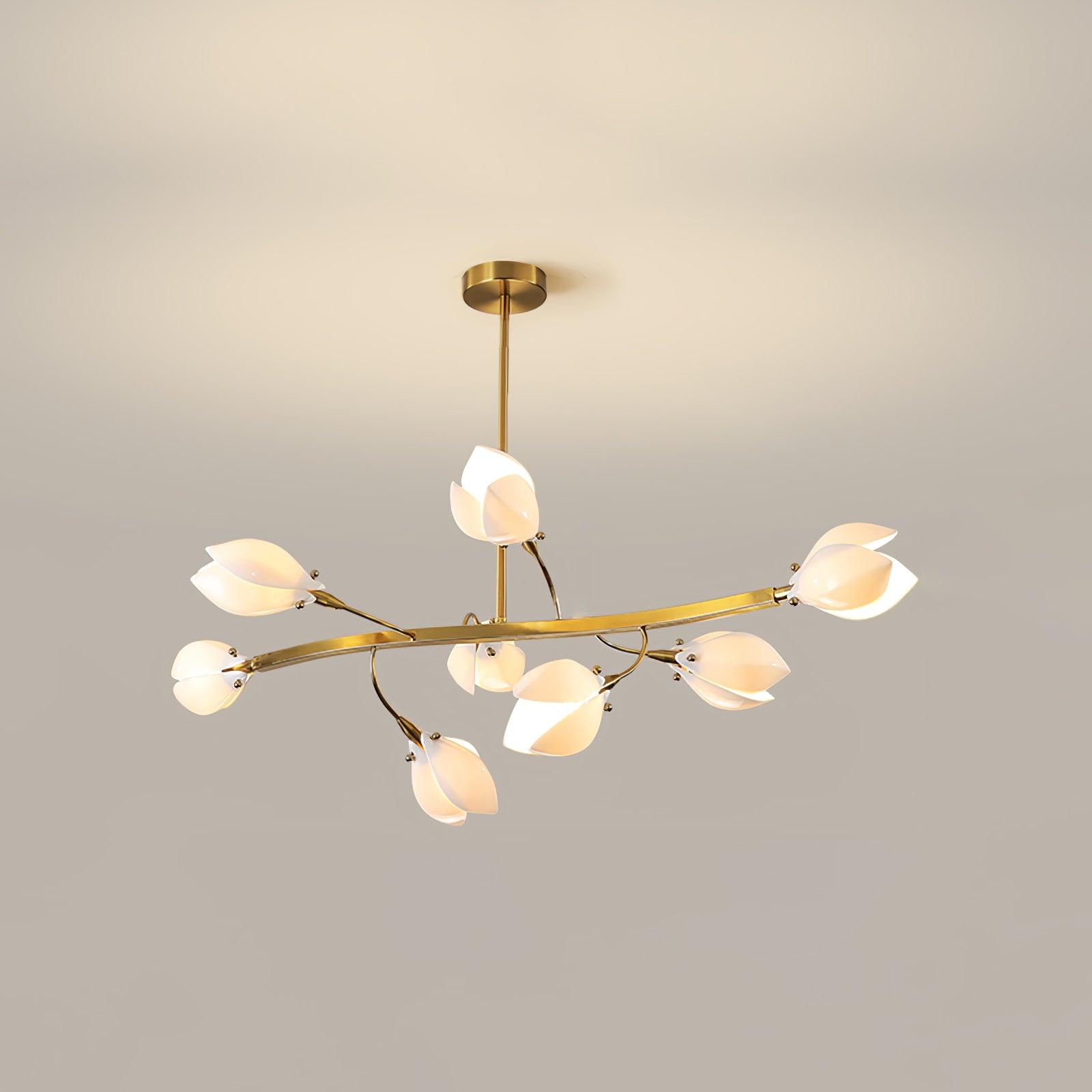 Porzellan Premium Eleganz Keramik Kronleuchter-Letslighting