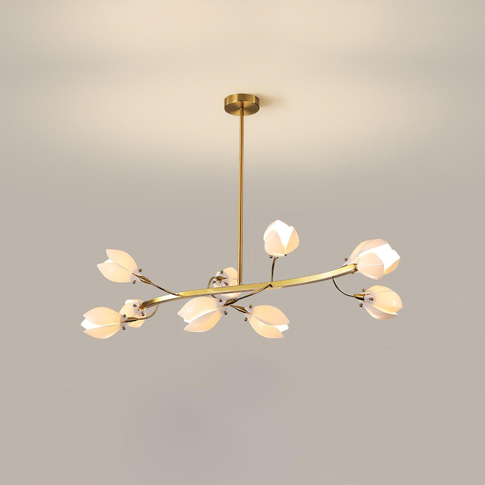 Porzellan Premium Eleganz Keramik Kronleuchter-Letslighting