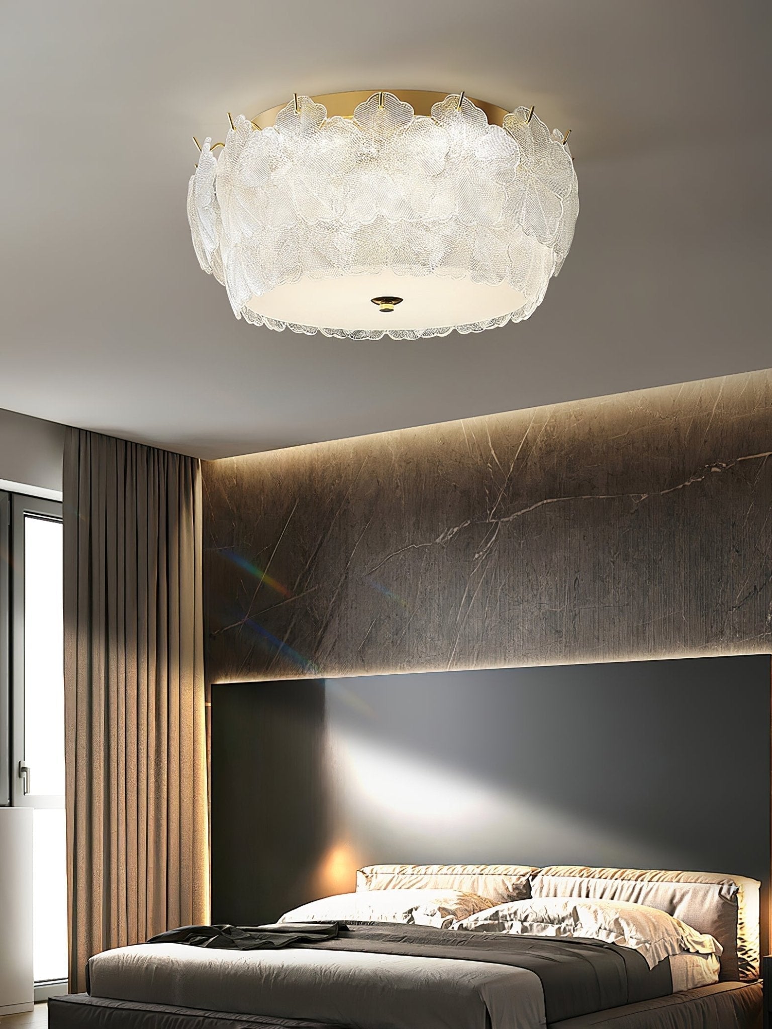 Lydoraris Blüte Cluster Glas Deckenleuchte-Letslighting