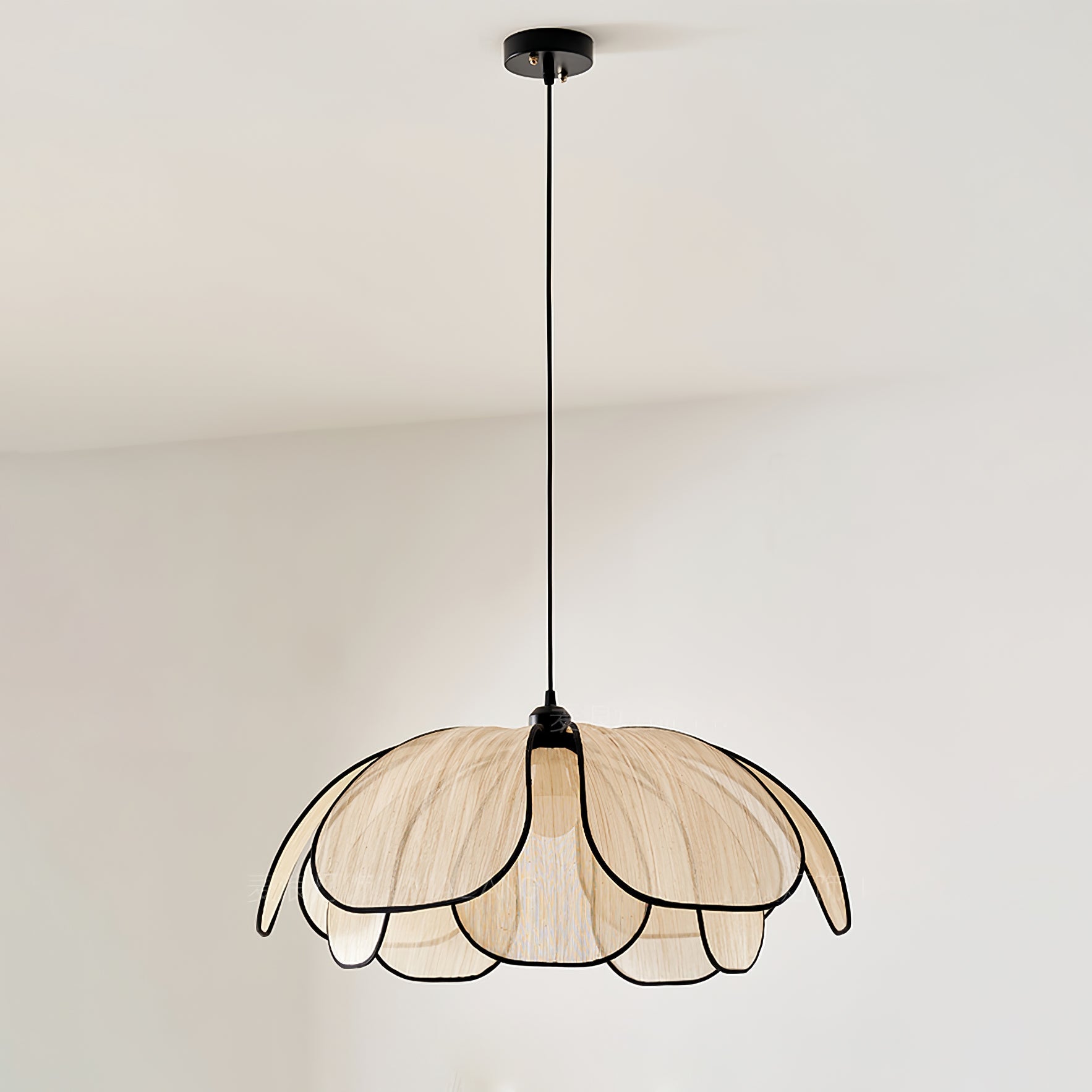 Elthaus Blütenblatt Faser Pendelleuchte-Letslighting