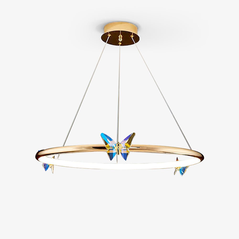 Lustra Kronleuchter Schmetterling Kristall Ring Elegant-Letslighting