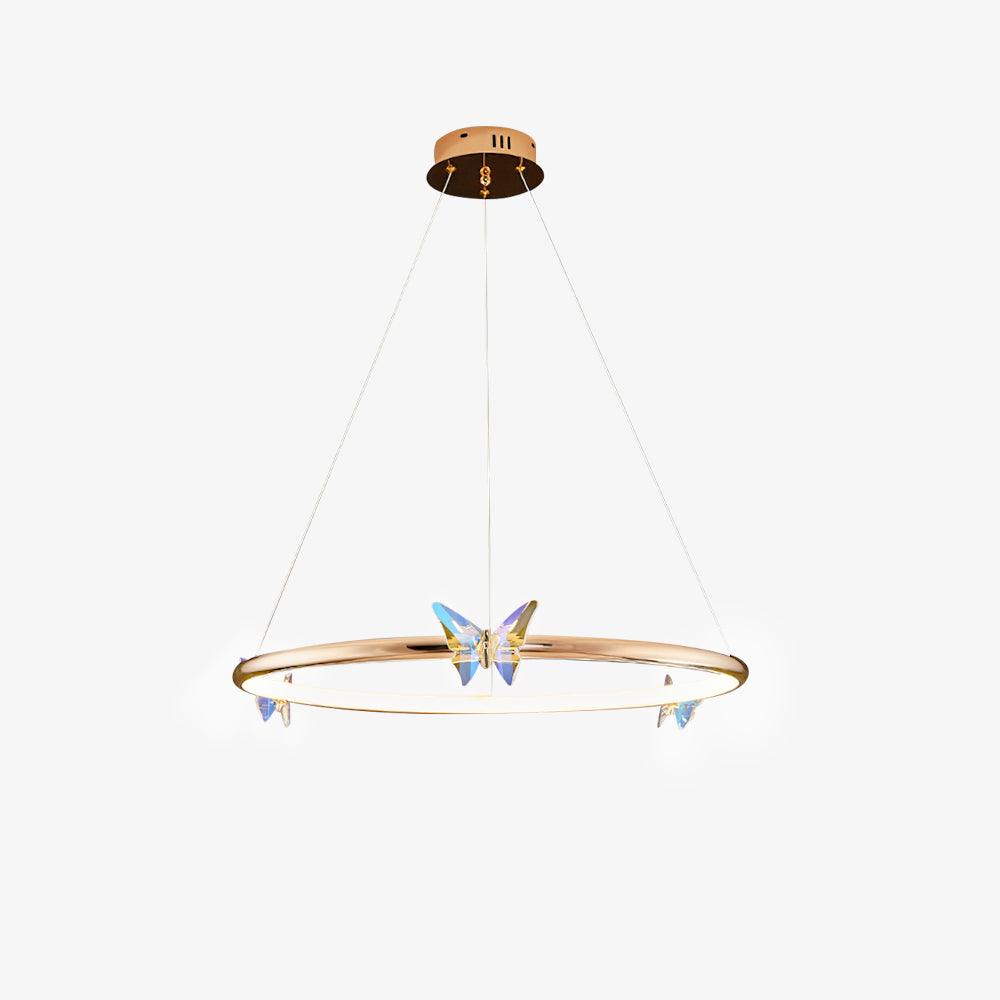 Lustra Kronleuchter Schmetterling Kristall Ring Elegant-Letslighting