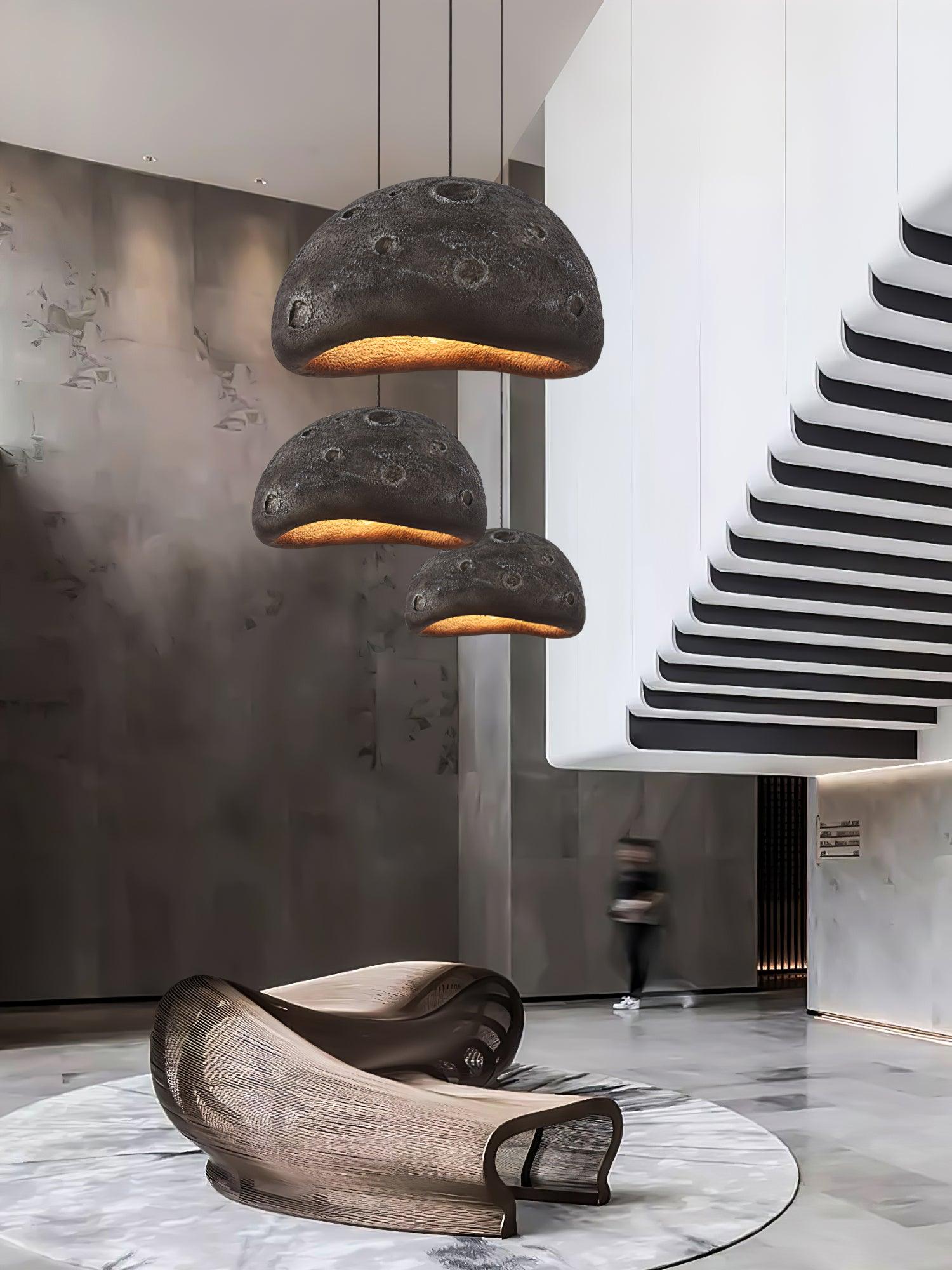 Mydorel Moderne Minimalistische Planet-Pendelleuchte aus Kunststoff-Letslighting