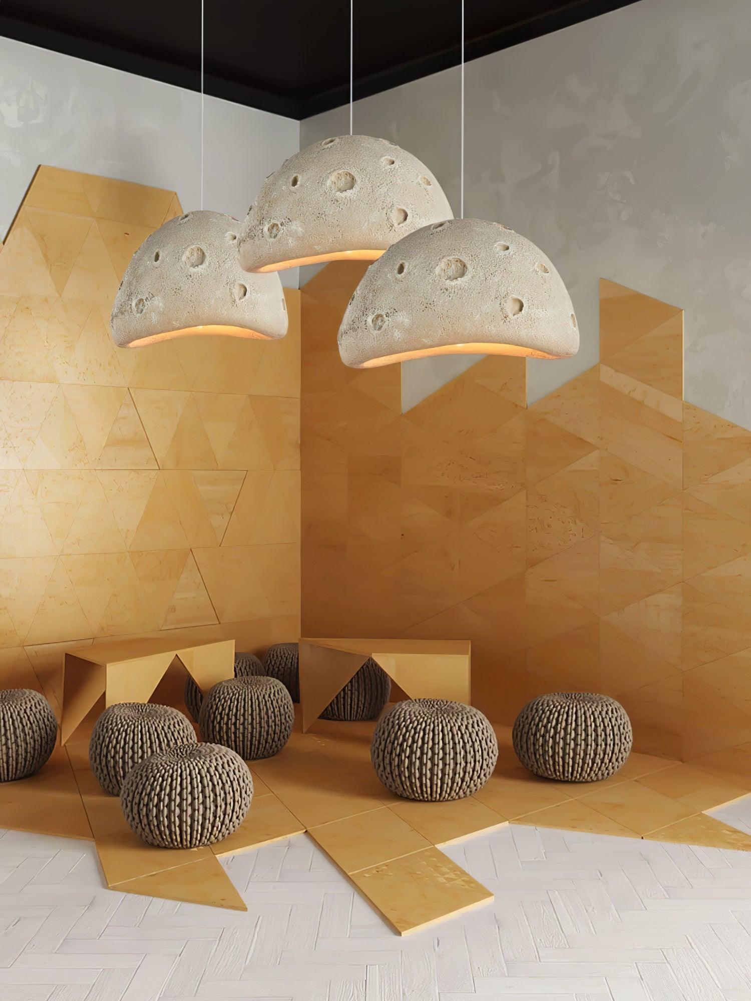 Mydorel Moderne Minimalistische Planet-Pendelleuchte aus Kunststoff-Letslighting