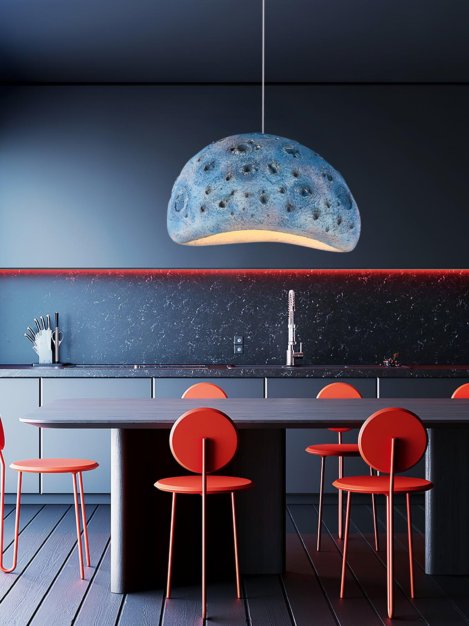 Mydorel Moderne Minimalistische Planet-Pendelleuchte aus Kunststoff-Letslighting