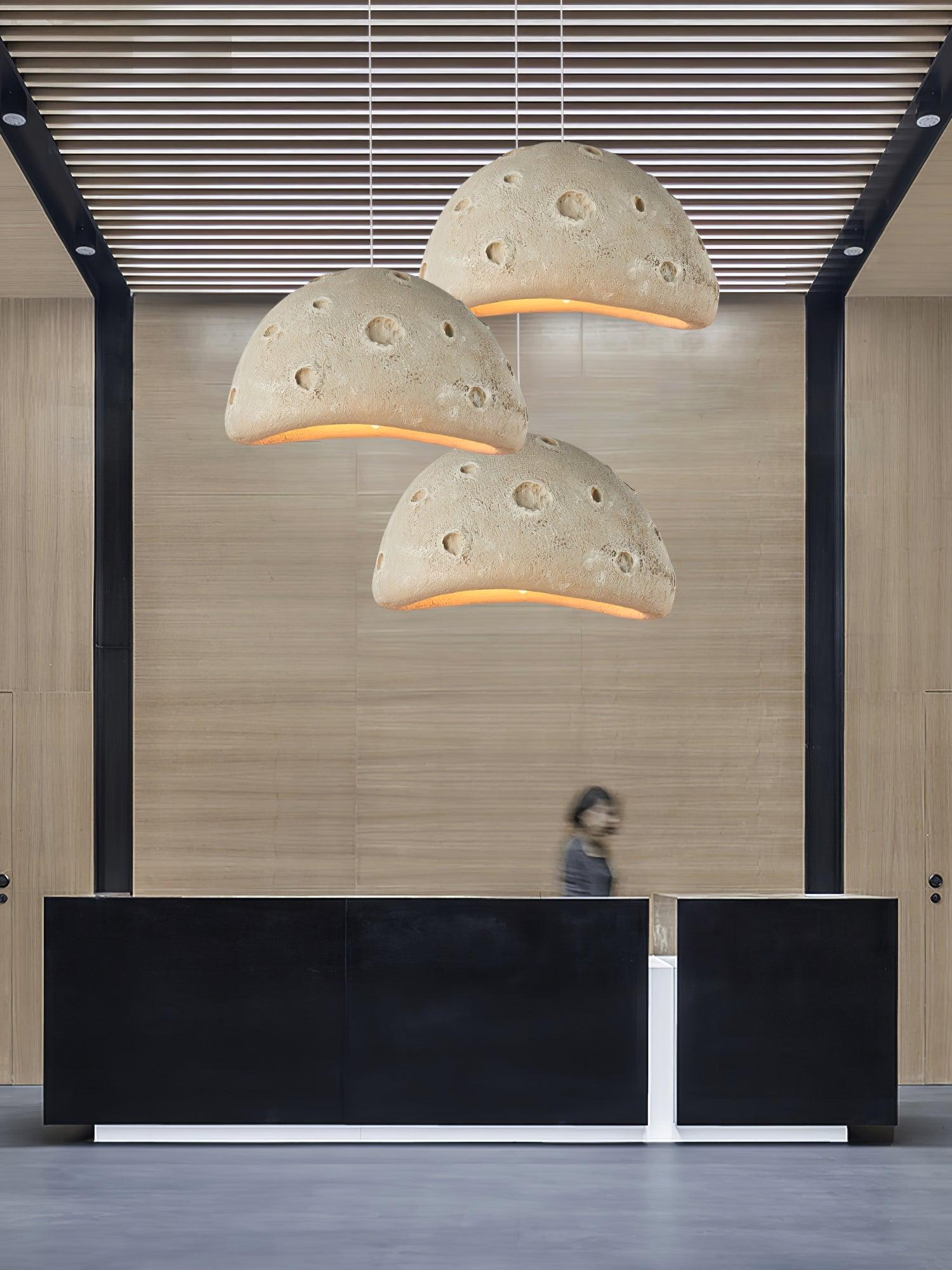 Mydorel Moderne Minimalistische Planet-Pendelleuchte aus Kunststoff-Letslighting