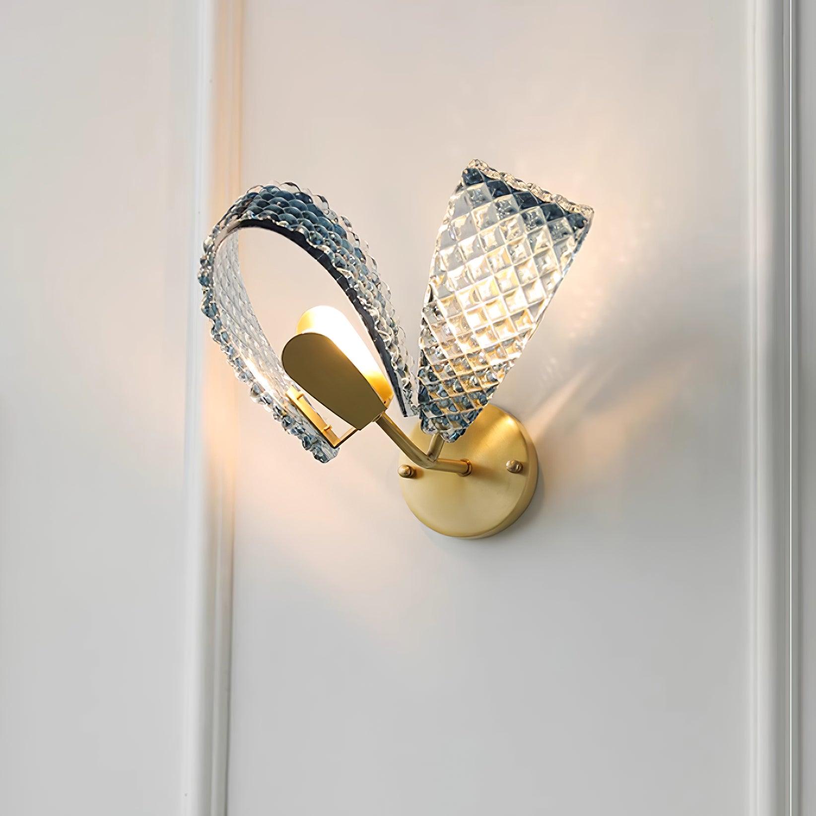 Luca Moderne Glaswandleuchte-Letslighting