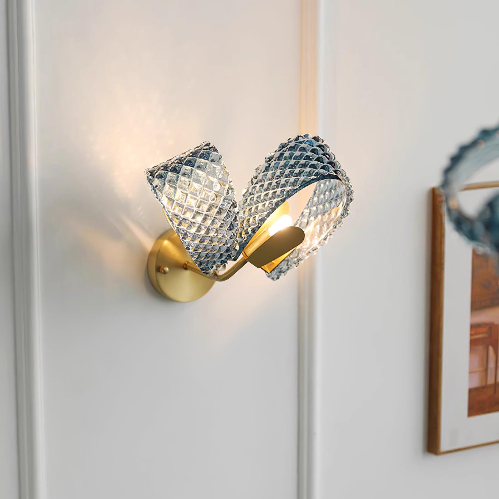 Luca Moderne Glaswandleuchte-Letslighting