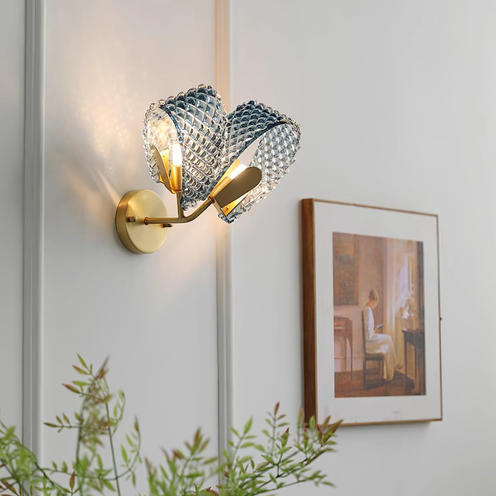 Luca Moderne Glaswandleuchte-Letslighting