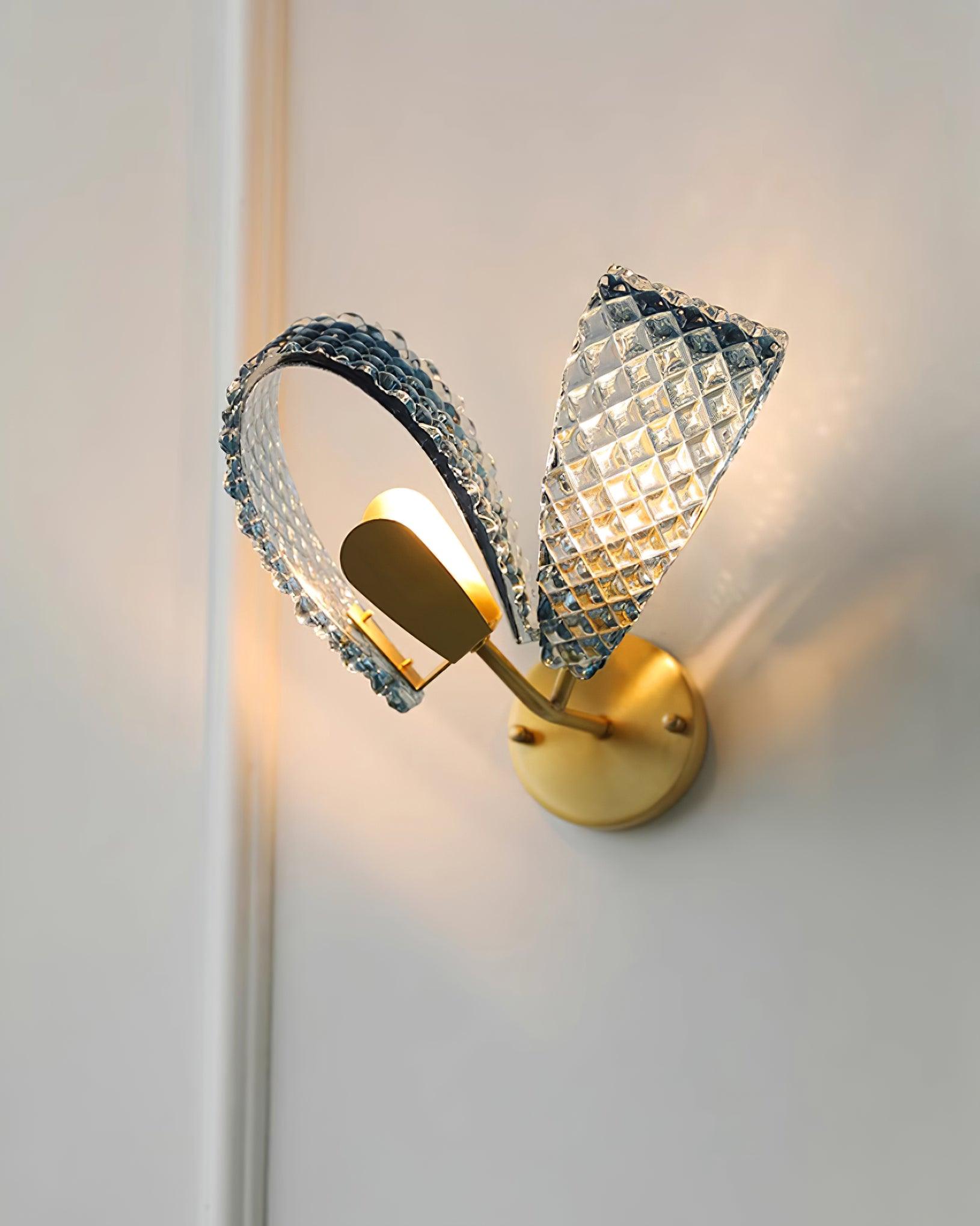 Luca Moderne Glaswandleuchte-Letslighting