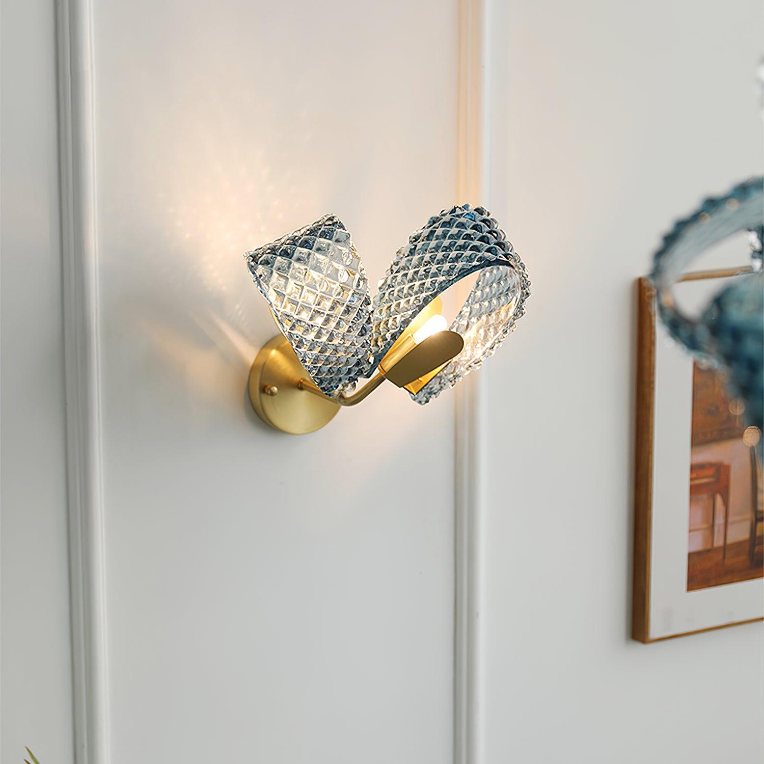 Luca Moderne Glaswandleuchte-Letslighting