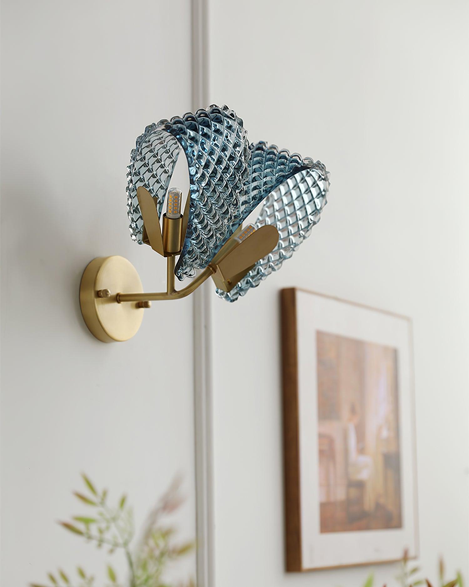 Luca Moderne Glaswandleuchte-Letslighting