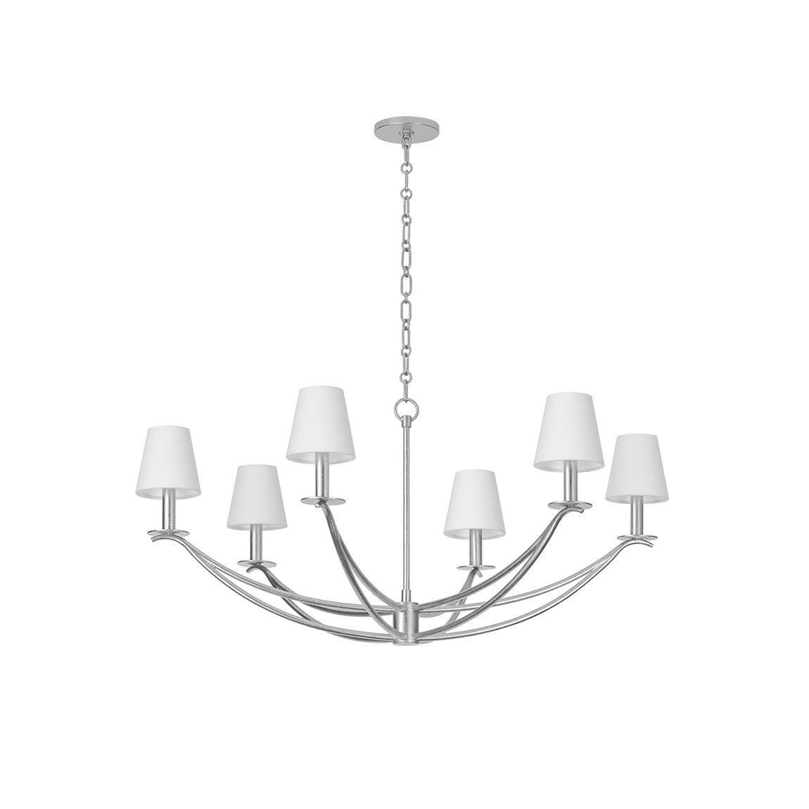Ulfuvyd Modern Minimalist Fabric Metal Chandelier - Letslighting