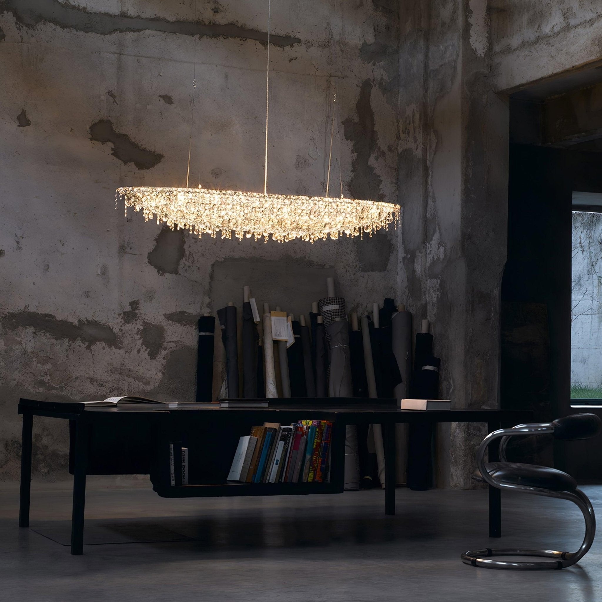 Zoravine Kristall Pendelleuchte-Letslighting