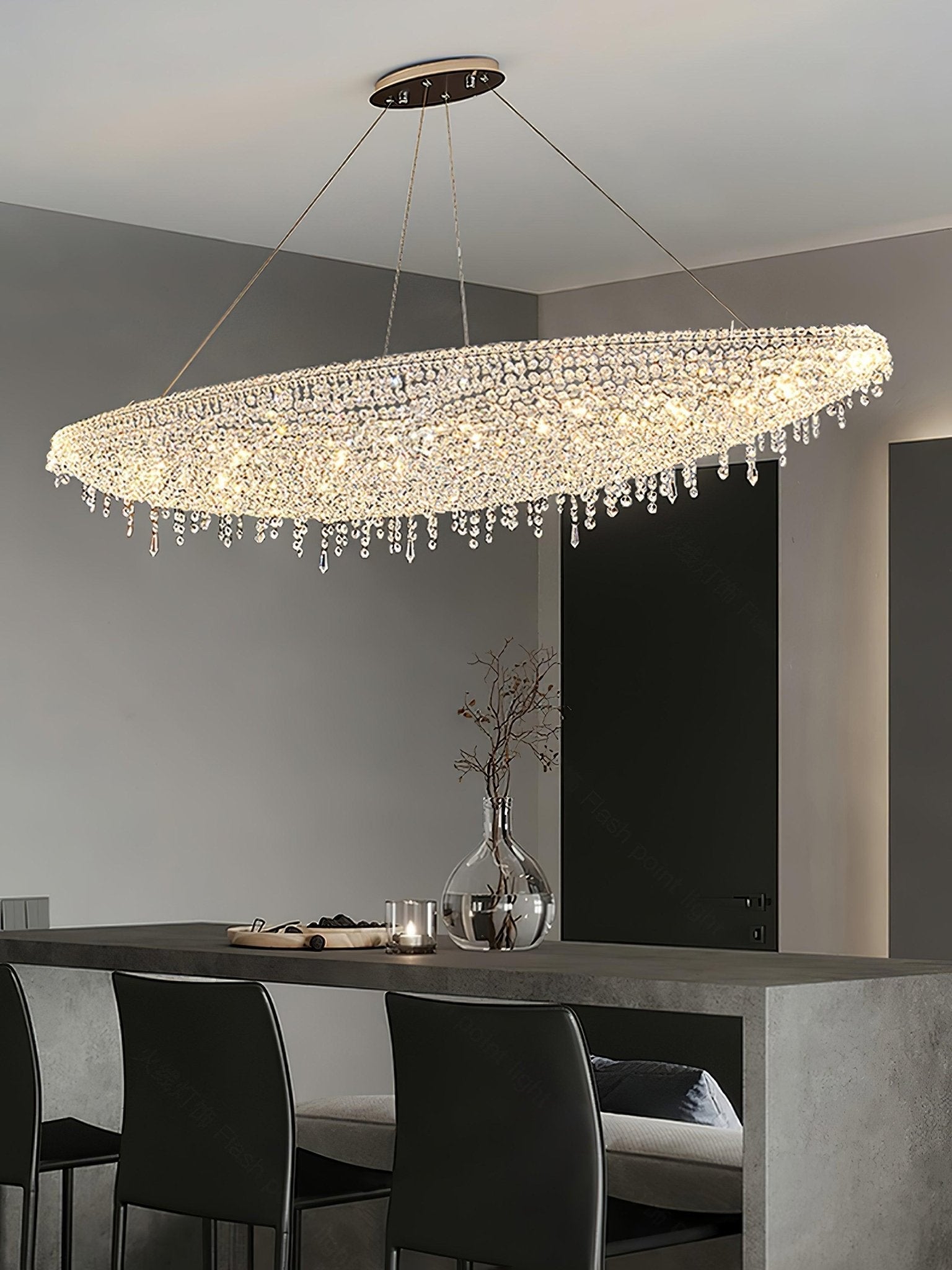 Zoravine Kristall Pendelleuchte-Letslighting