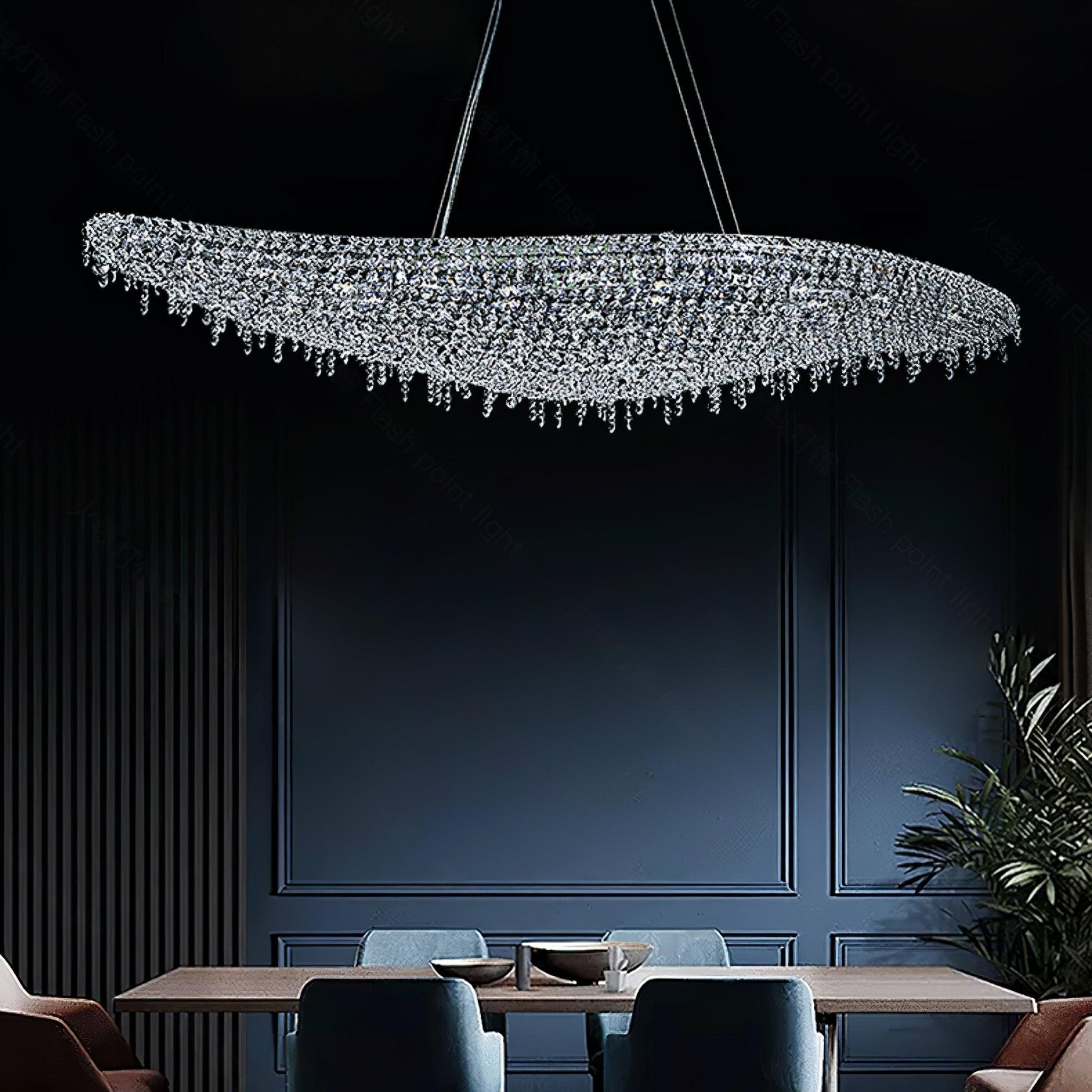 Zoravine Kristall Pendelleuchte-Letslighting