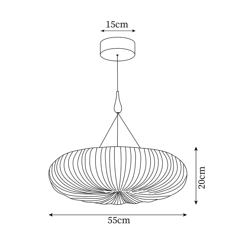 Bobby Oval Pendant Light - Letslighting