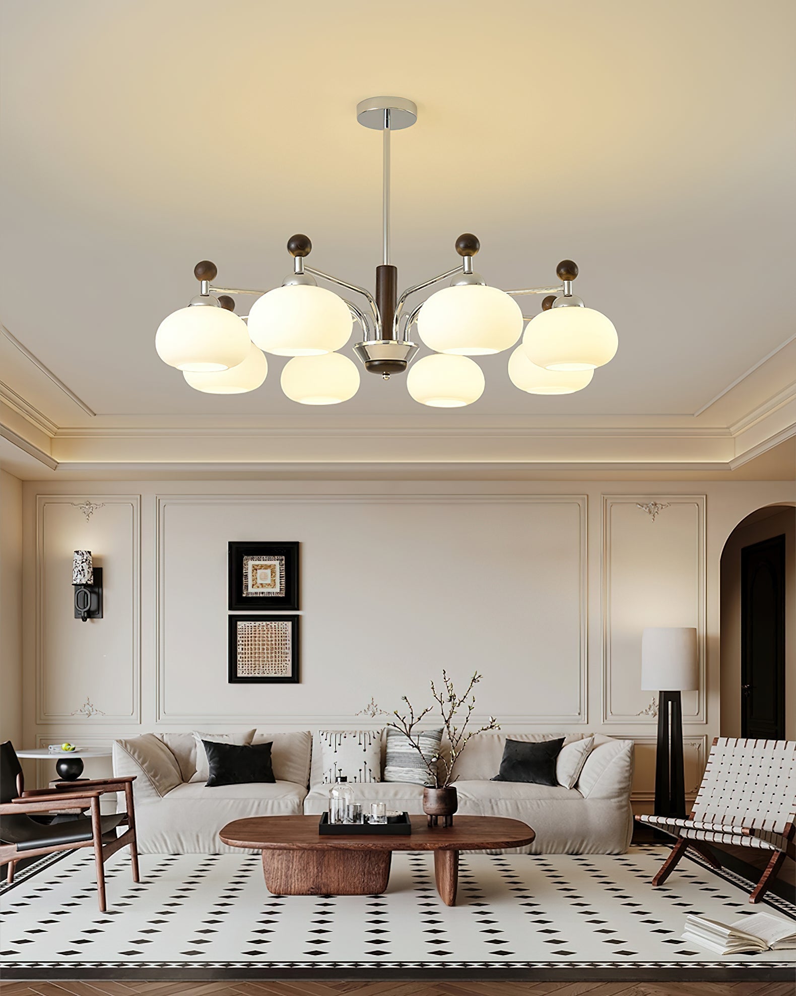 Aurora Kronleuchter Multi Arm Modern-Letslighting