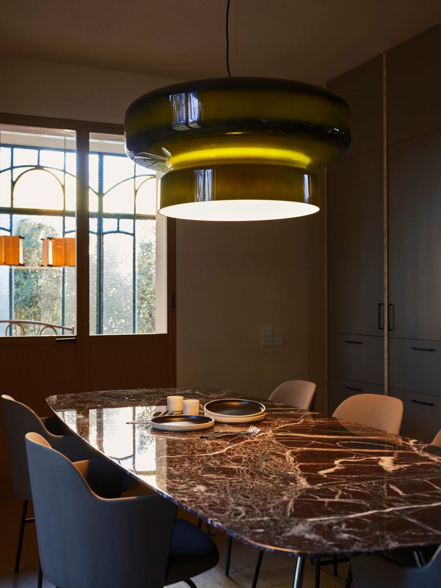 Zerithce Glas Moderne Minimalistische Pendelleuchte-Letslighting