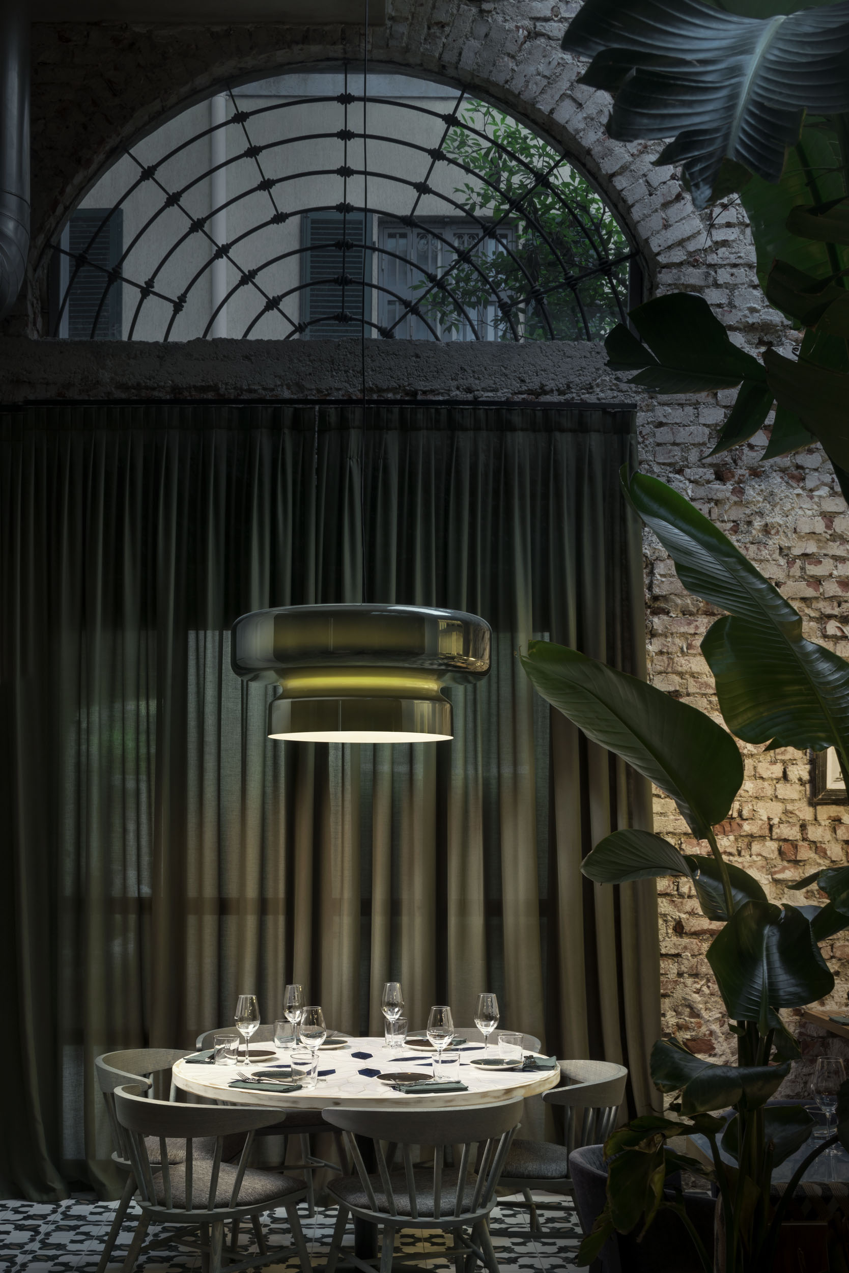 Zerithce Glas Moderne Minimalistische Pendelleuchte-Letslighting