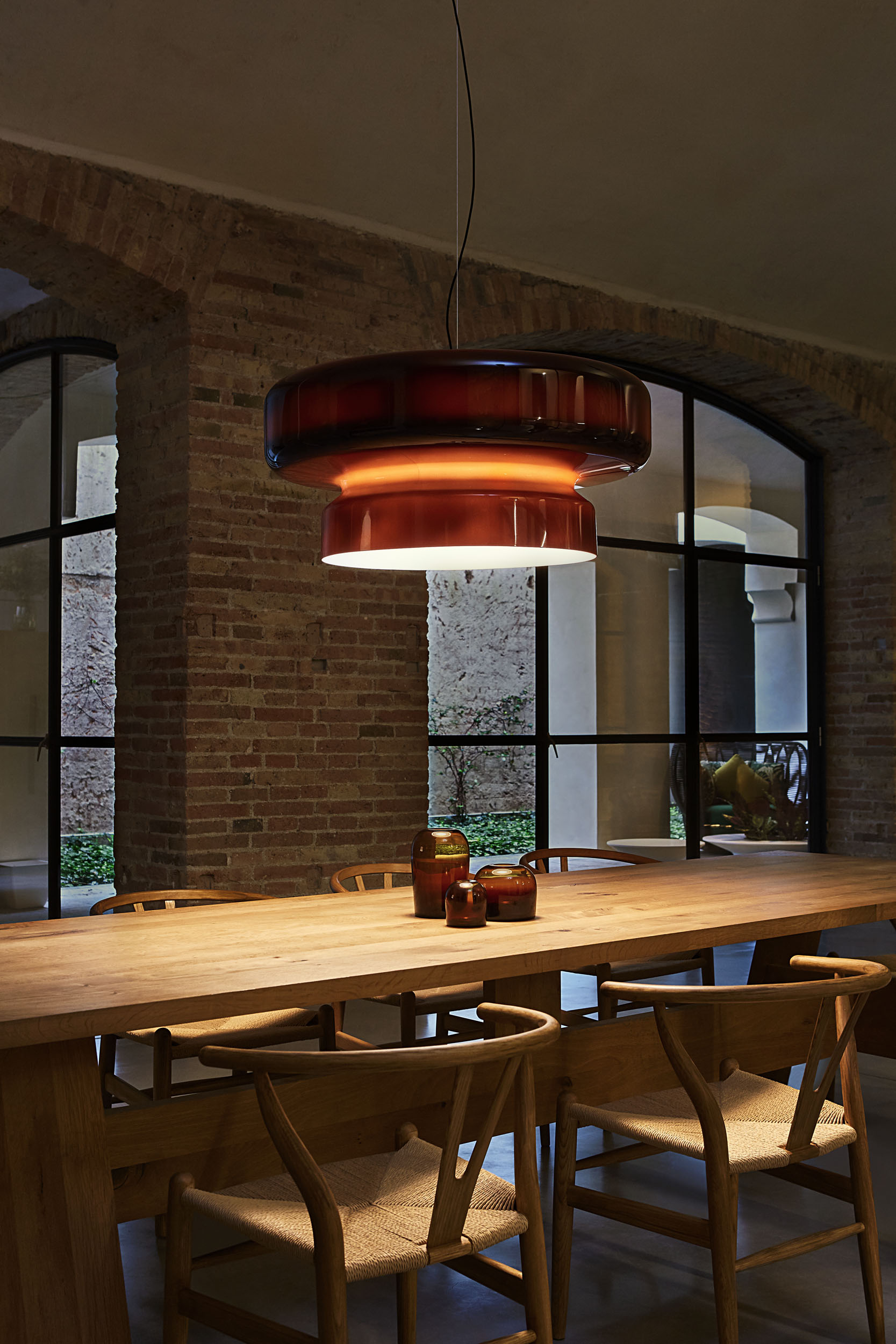 Zerithce Glas Moderne Minimalistische Pendelleuchte-Letslighting