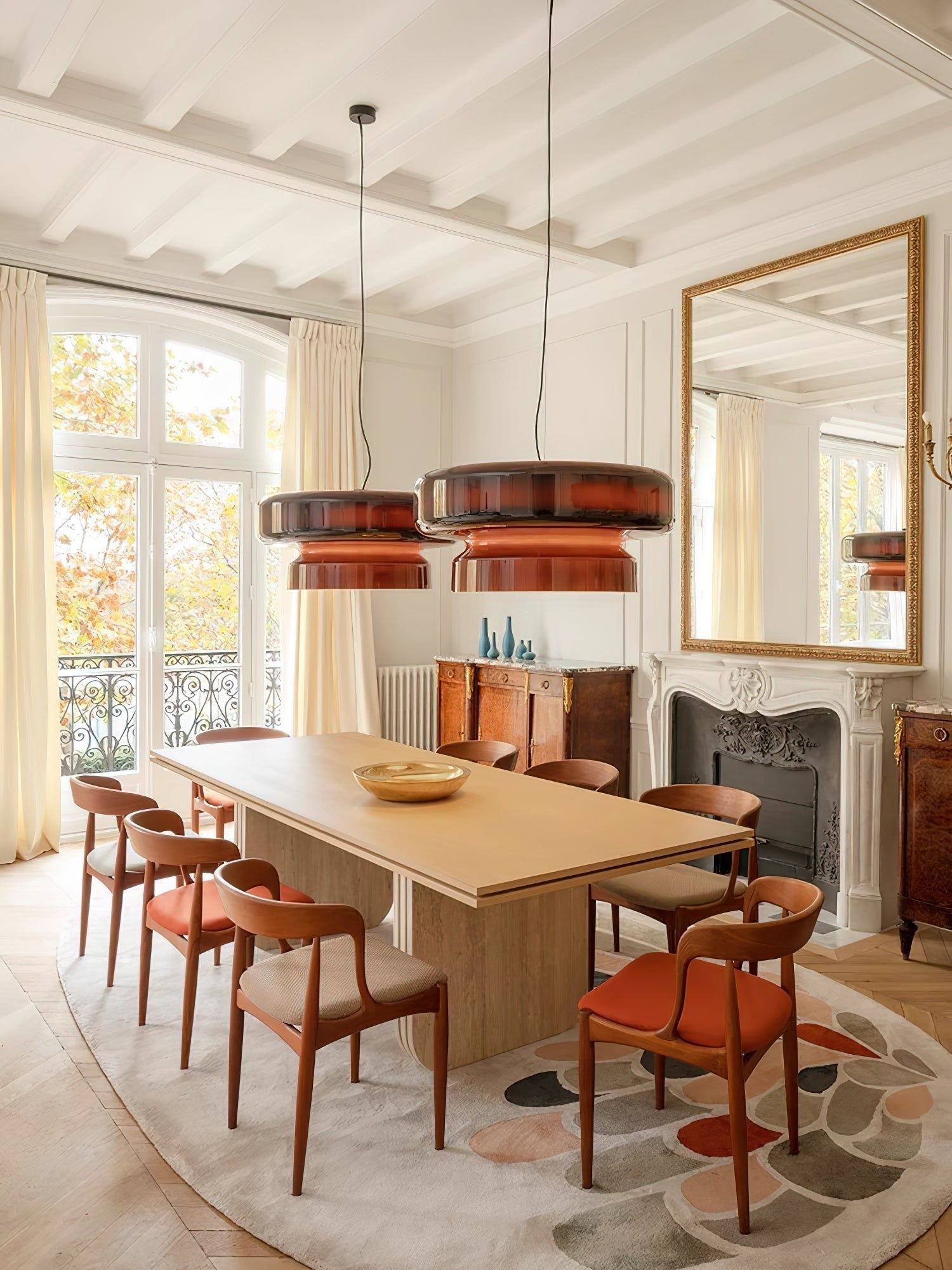 Zerithce Glas Moderne Minimalistische Pendelleuchte-Letslighting