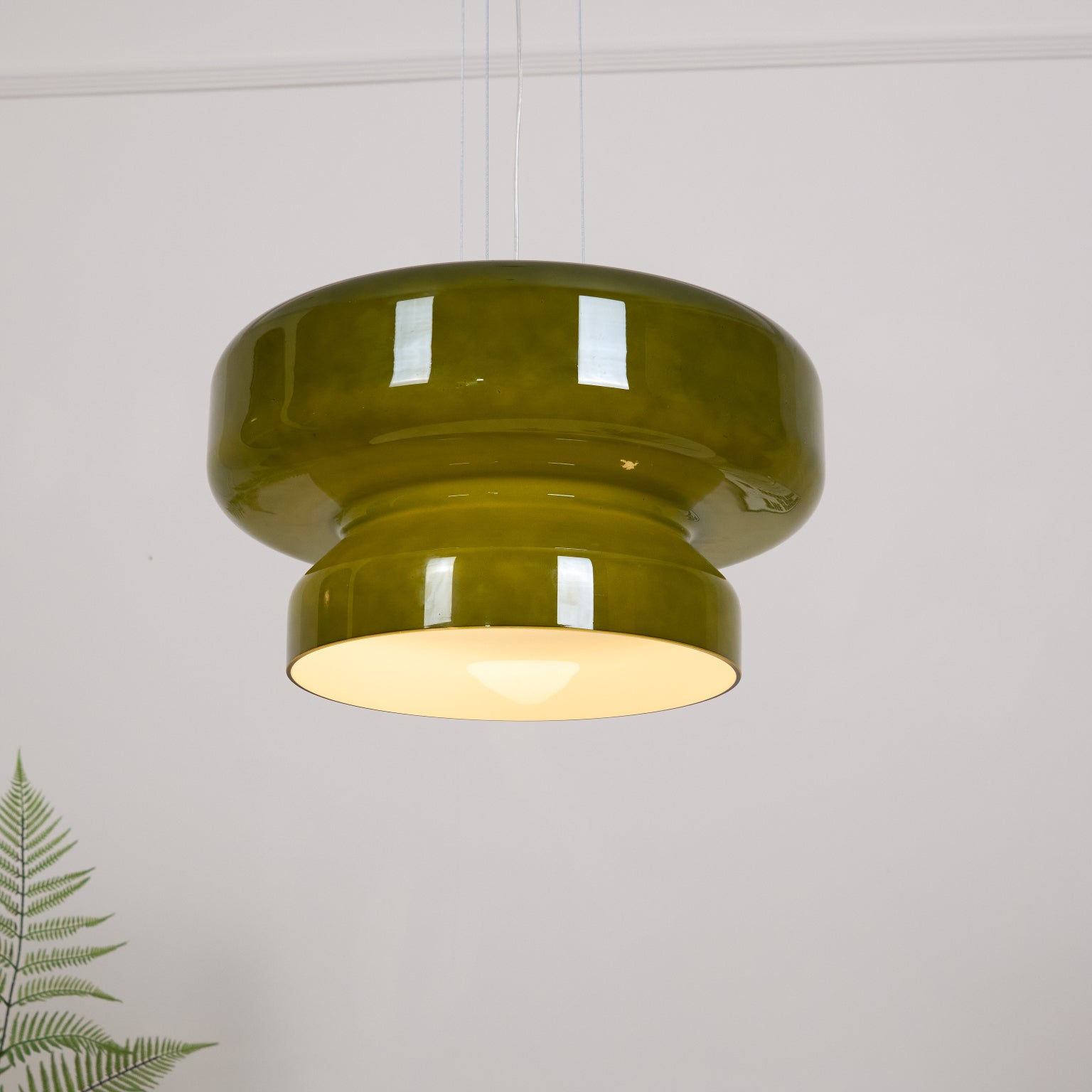 Xenuvyj Modern Minimalist Metal Glass Pendant Lamp - Letslighting
