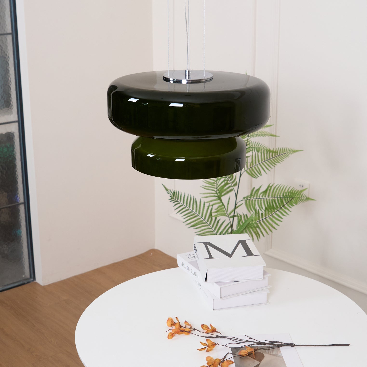 Xenuvyj Modern Minimalist Metal Glass Pendant Lamp - Letslighting