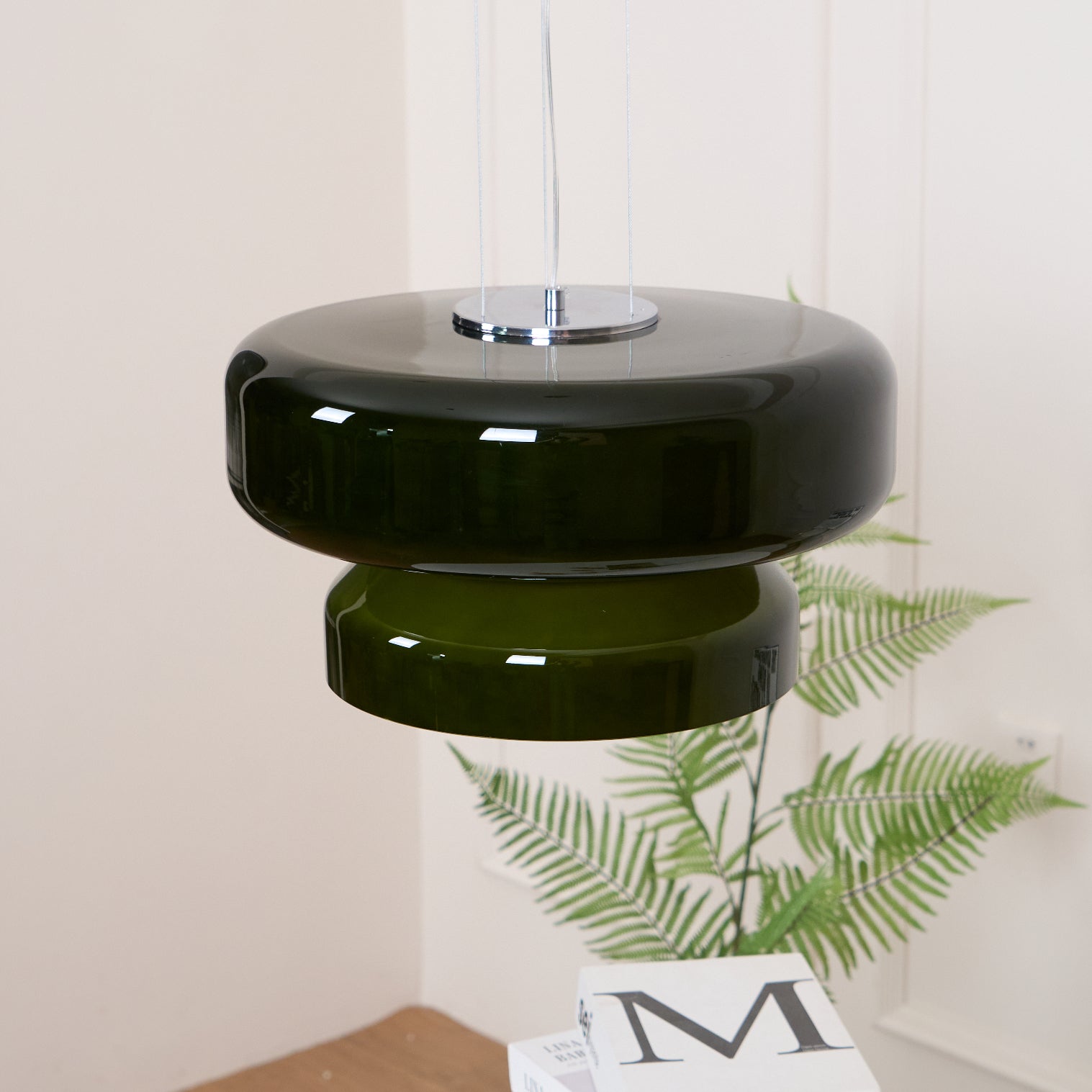 Xenuvyj Modern Minimalist Metal Glass Pendant Lamp - Letslighting