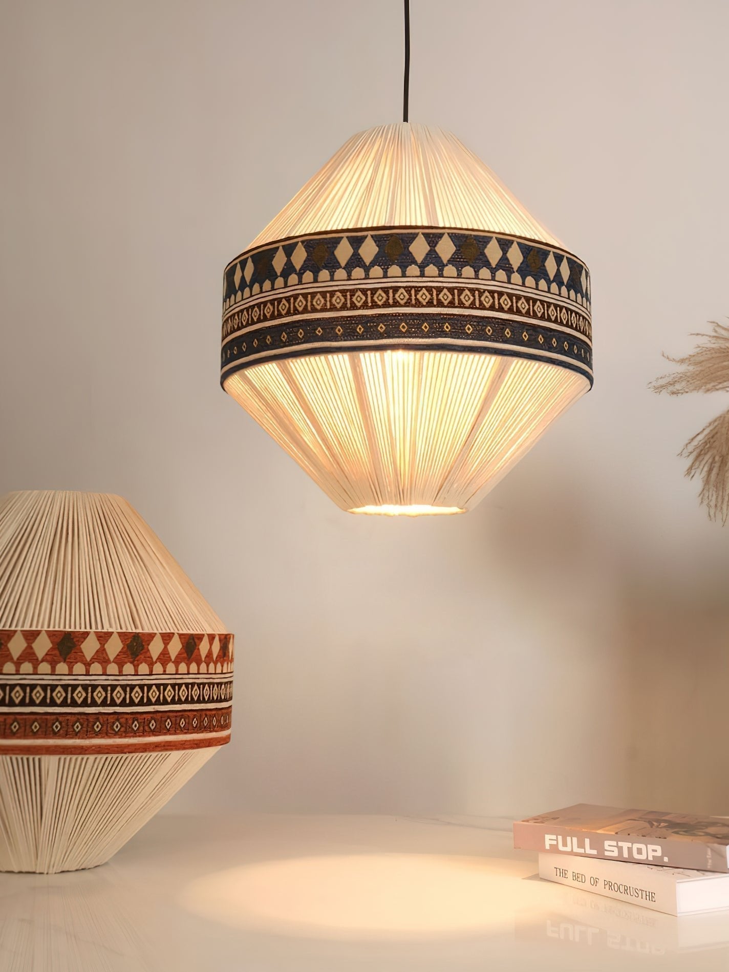 Calyce Stoff Gemütlich Pendelleuchte Lampe-Letslighting