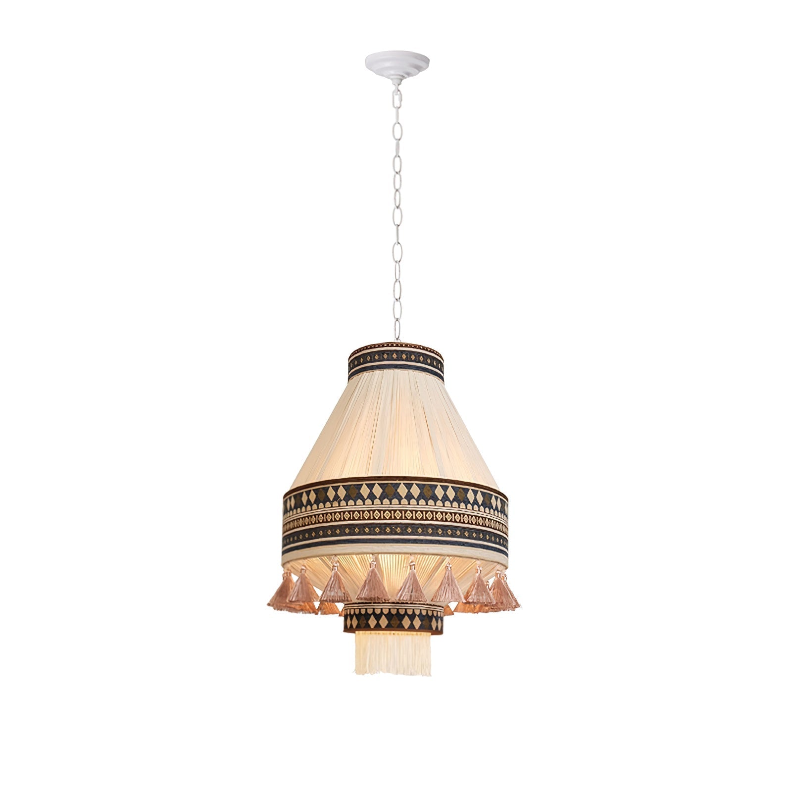 Calyce Stoff Gemütlich Pendelleuchte Lampe-Letslighting