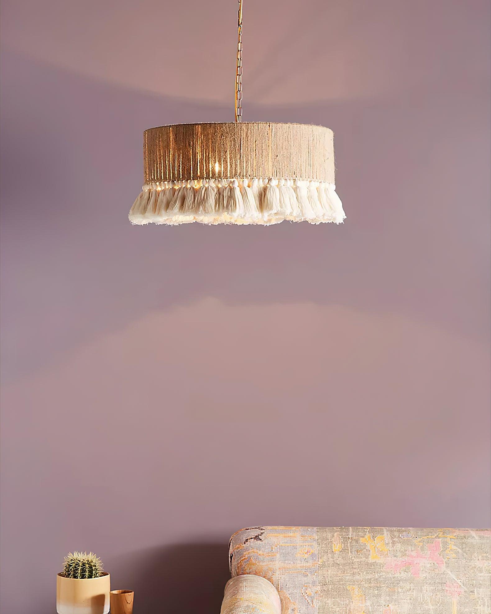 Lustra Pendelleuchte Baumwollquasten-Letslighting