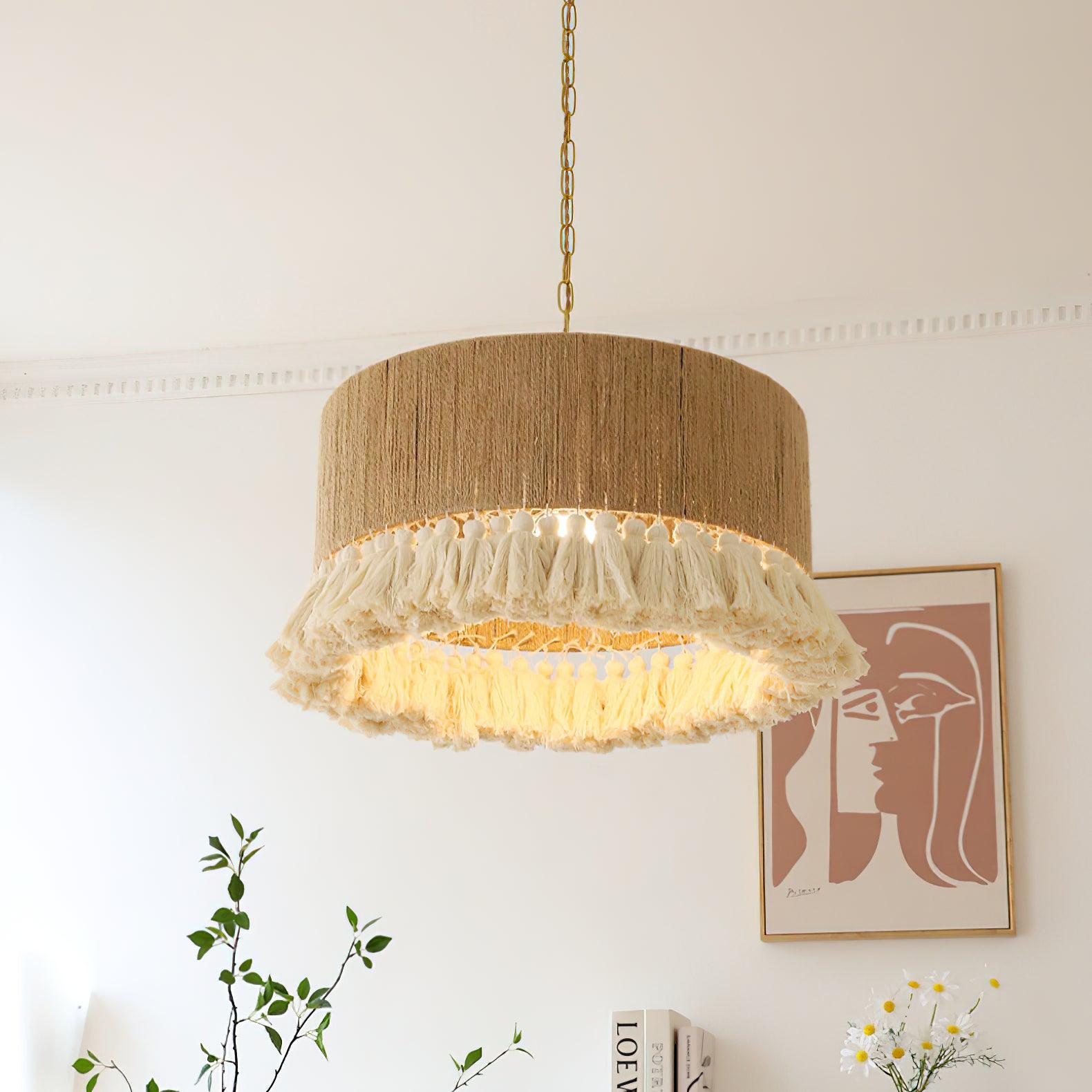 Lustra Pendelleuchte Baumwollquasten-Letslighting
