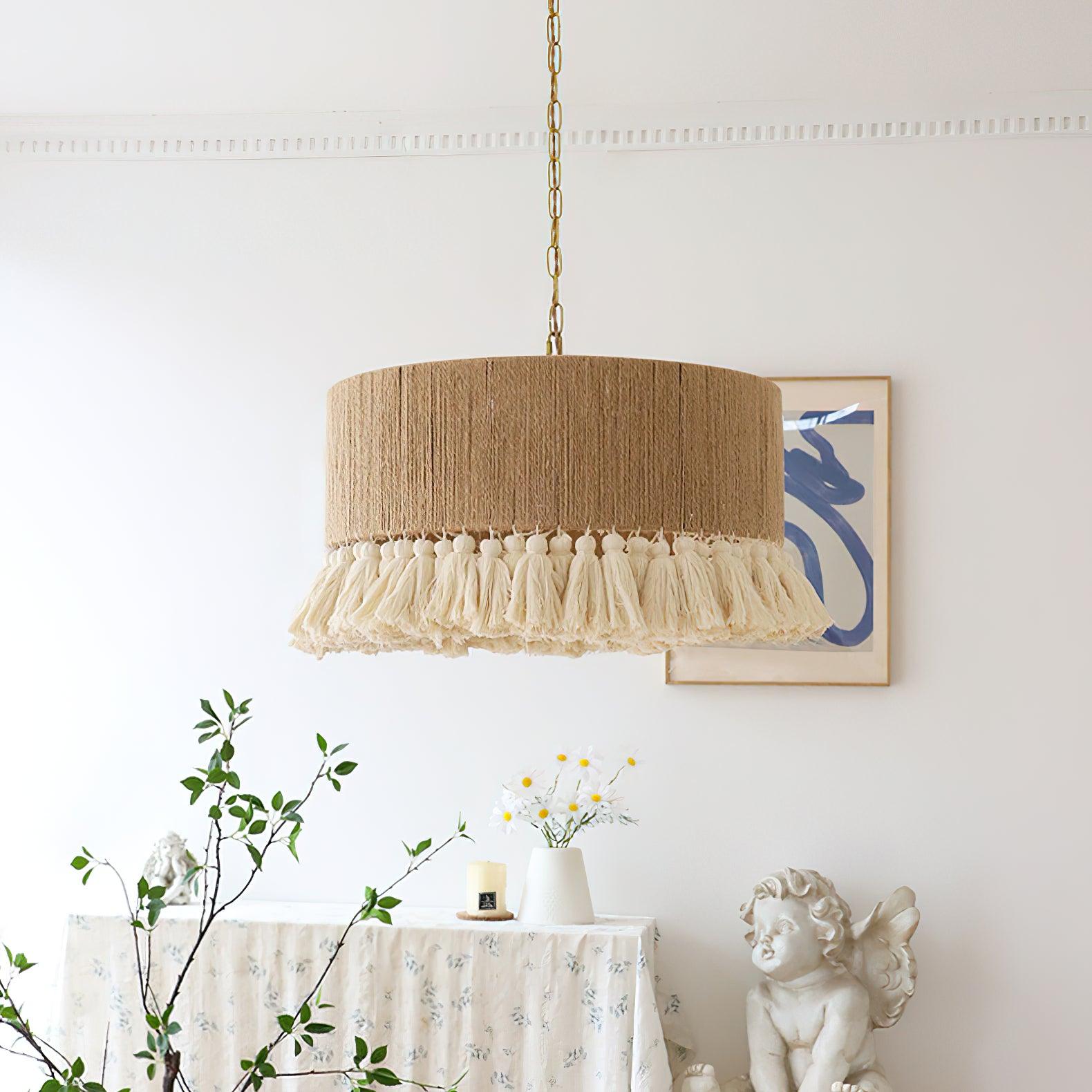 Lustra Pendelleuchte Baumwollquasten-Letslighting