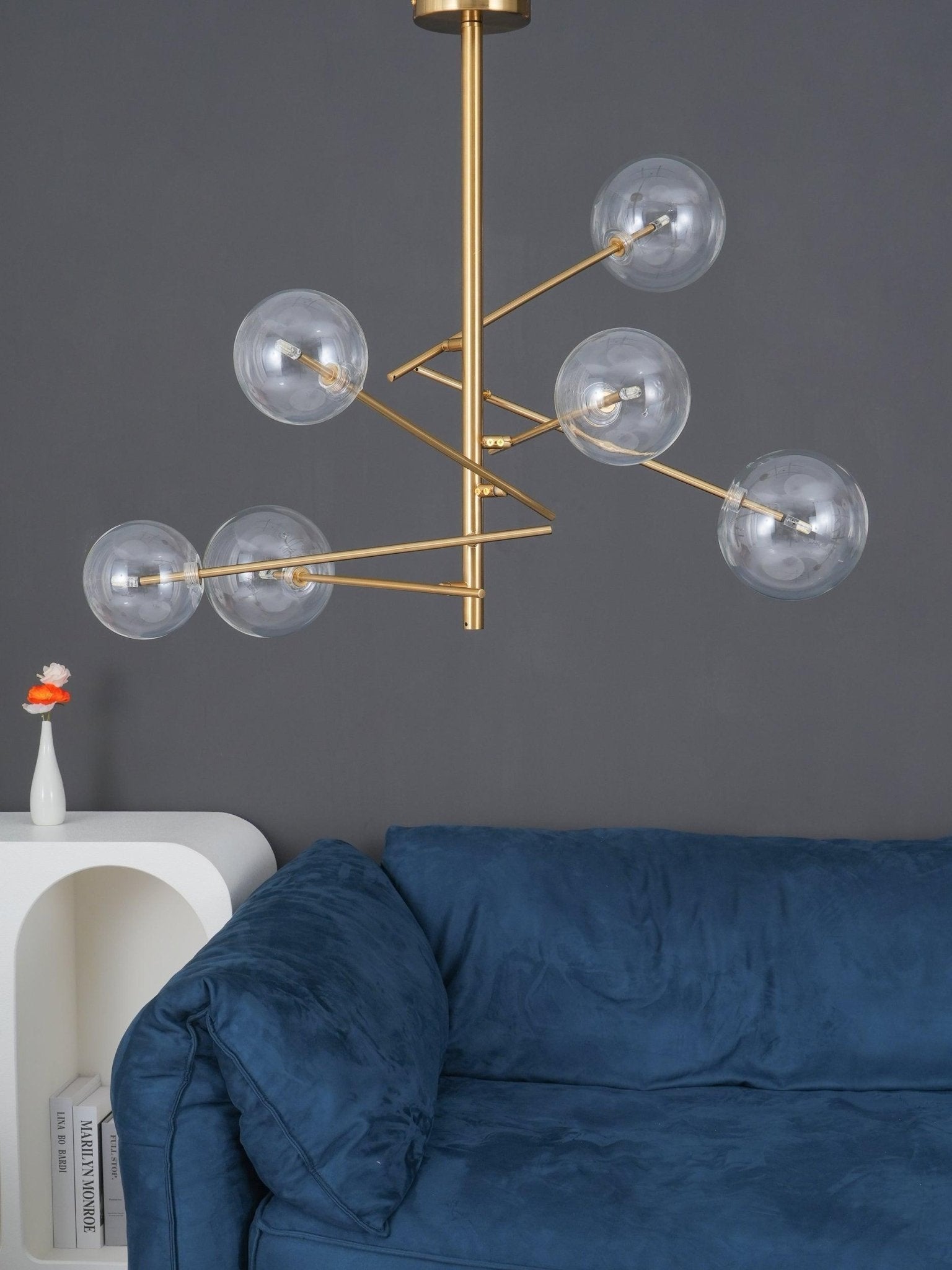 Lustra LED Klarer Kristall Kronleuchter-Letslighting