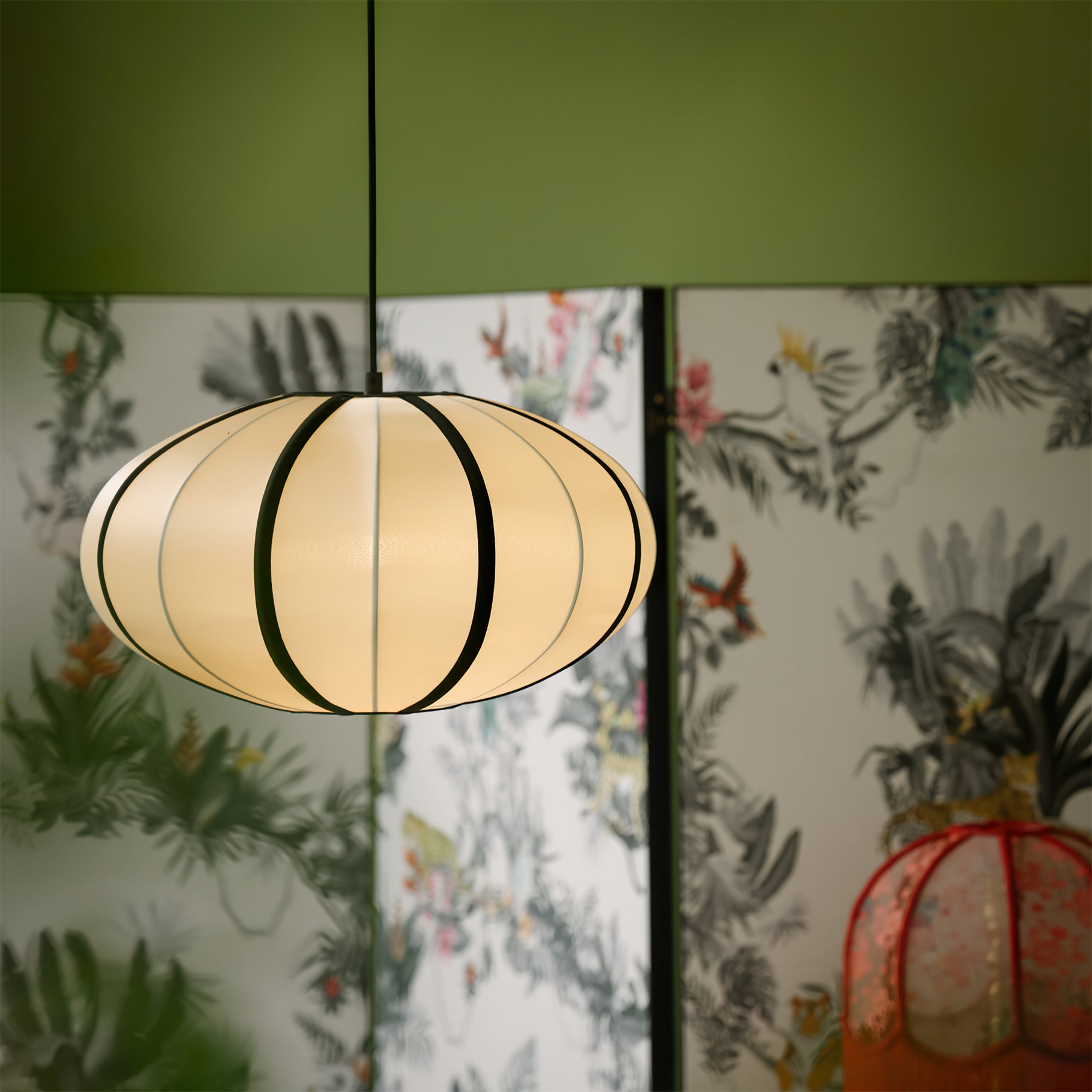 Daphne Modern Stoff Pendelleuchte Lampe-Letslighting