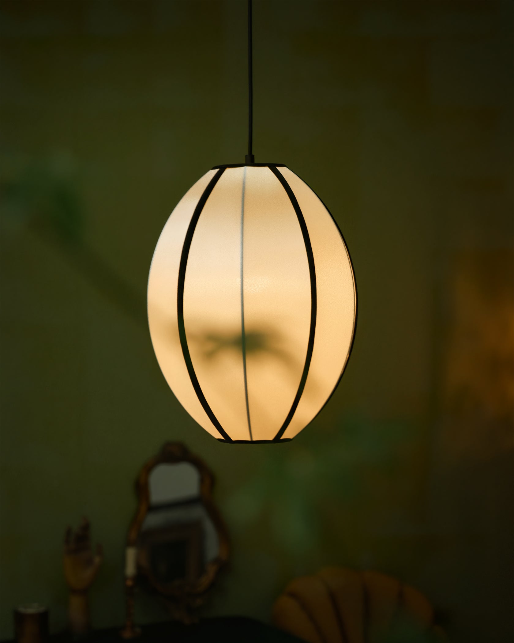 Daphne Modern Stoff Pendelleuchte Lampe-Letslighting