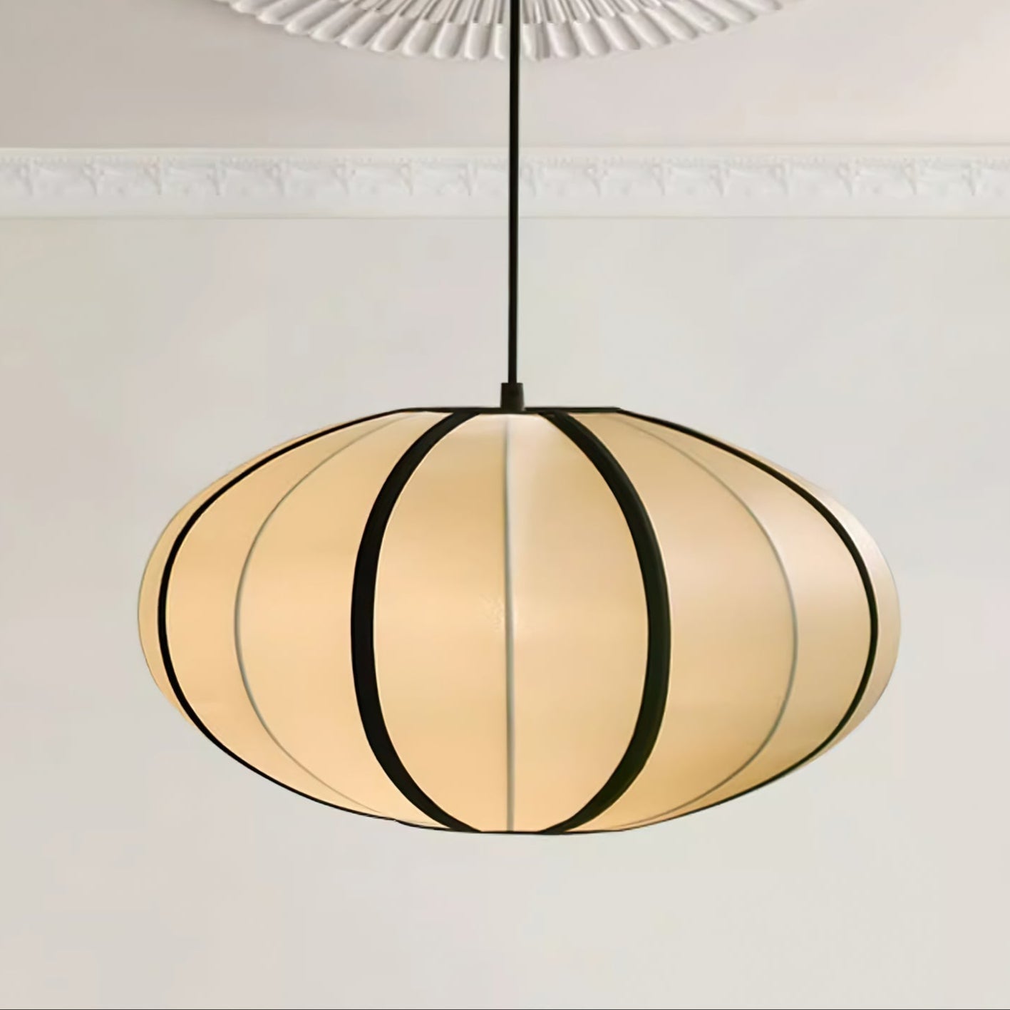 Daphne Modern Stoff Pendelleuchte Lampe-Letslighting