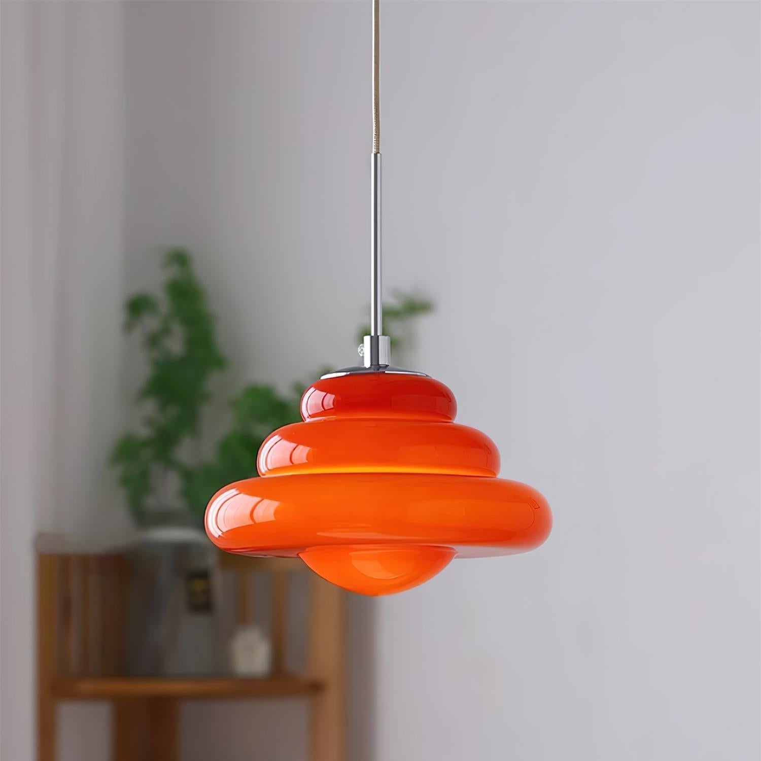 Vortex Moderne Pendelleuchte aus Metall und Glas-Letslighting