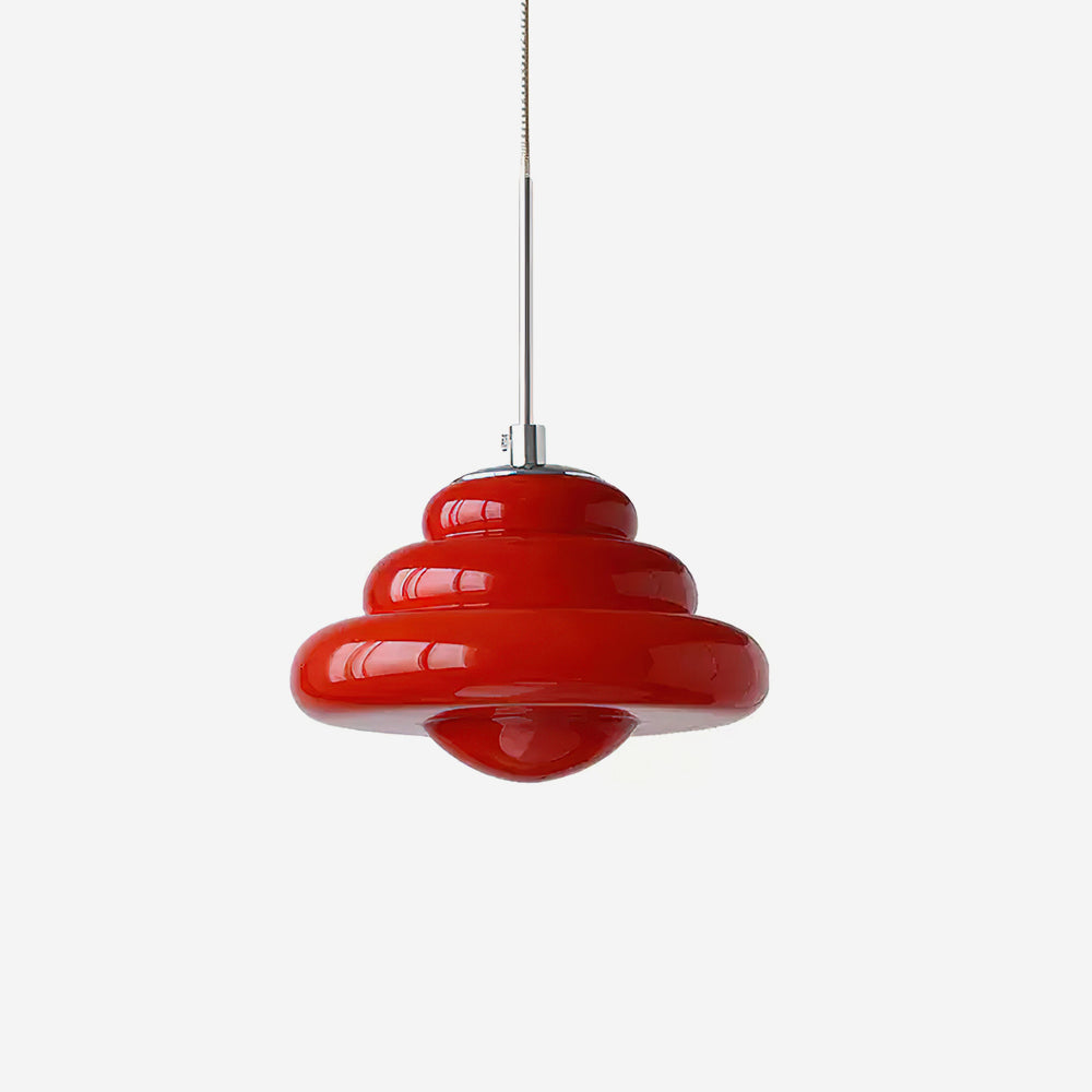 Vortex Moderne Pendelleuchte aus Metall und Glas-Letslighting