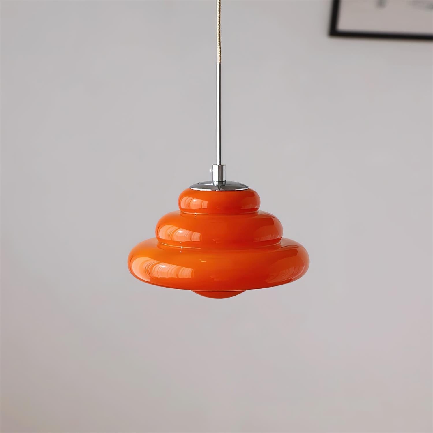 Vortex Moderne Pendelleuchte aus Metall und Glas-Letslighting