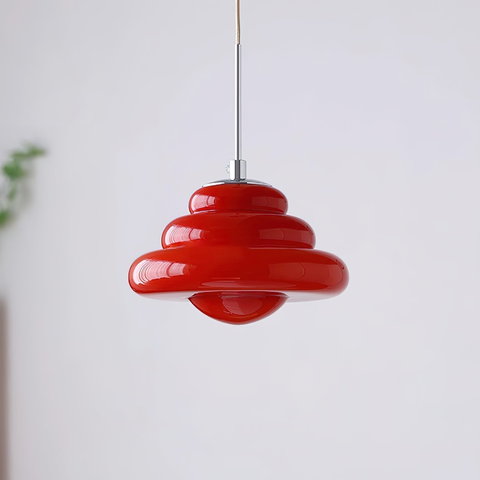 Vortex Moderne Pendelleuchte aus Metall und Glas-Letslighting