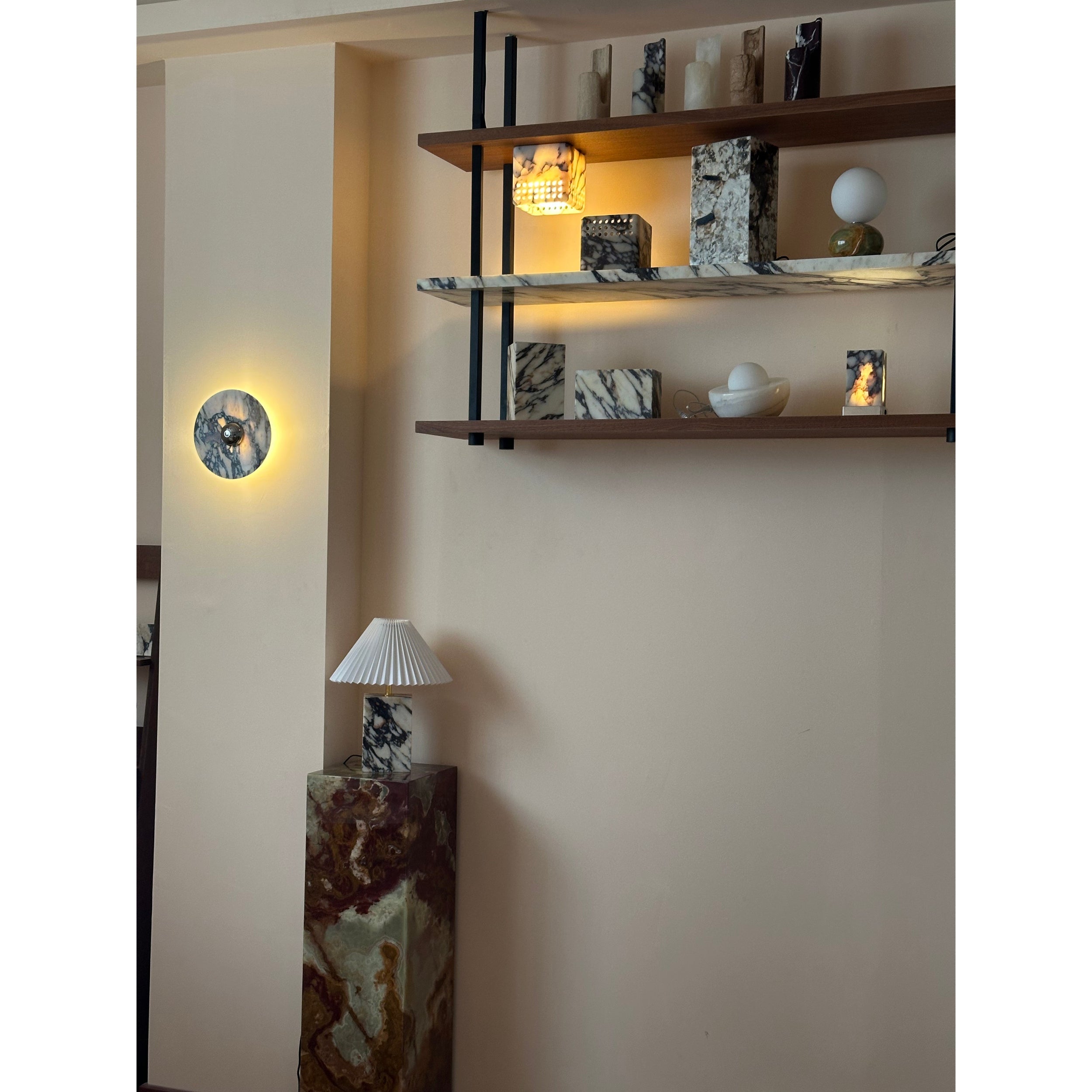 Bond Modern Minimalist Marble Ceiling Lamp - Letslighting