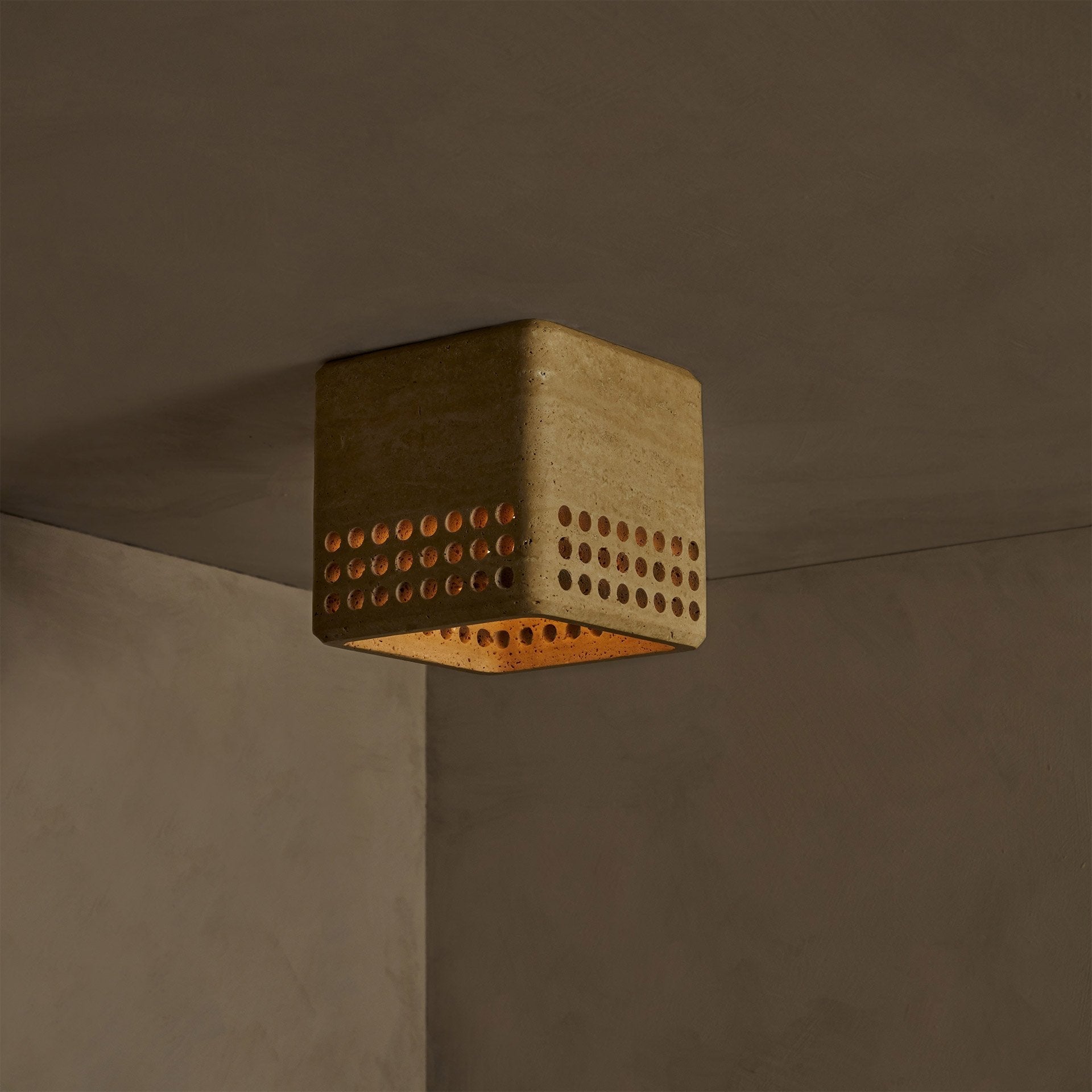 Bond Modern Minimalist Marble Ceiling Lamp - Letslighting