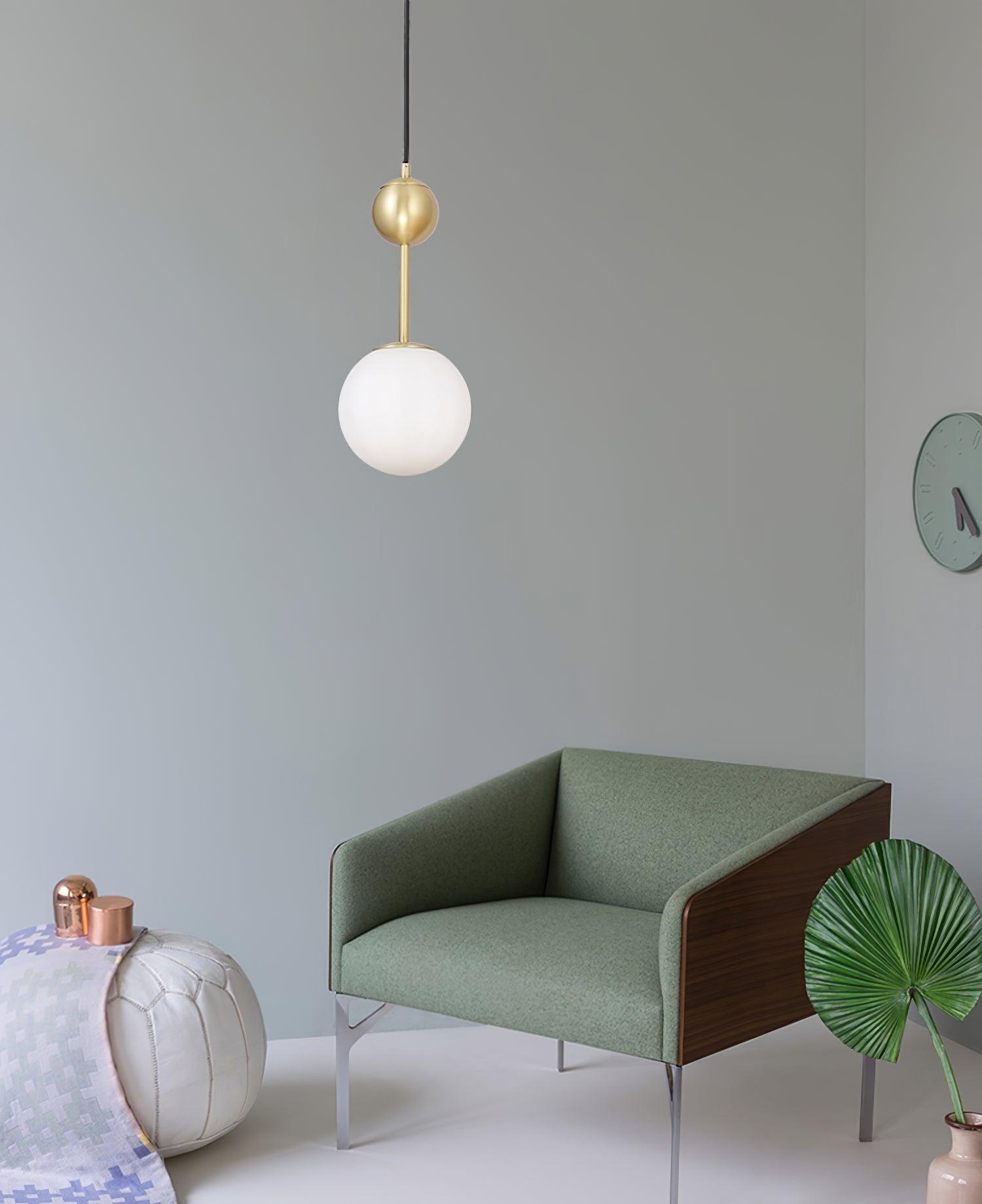 Aviaran Messing & Glas Klassische Pendelleuchte-Letslighting