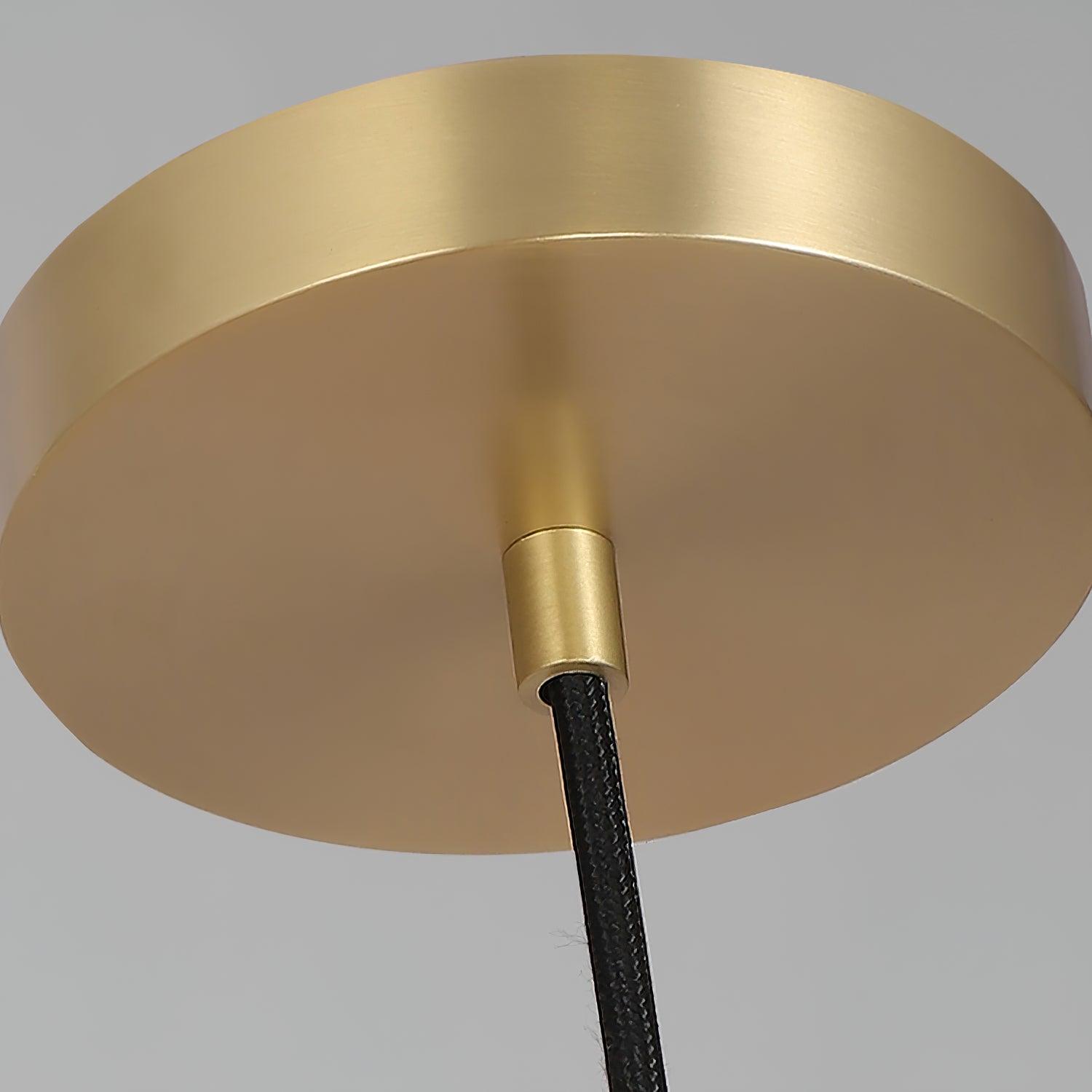 Aviaran Messing & Glas Klassische Pendelleuchte-Letslighting
