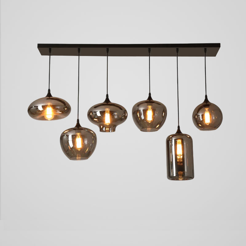Bottle Glass Pendant Light - Blowlighting